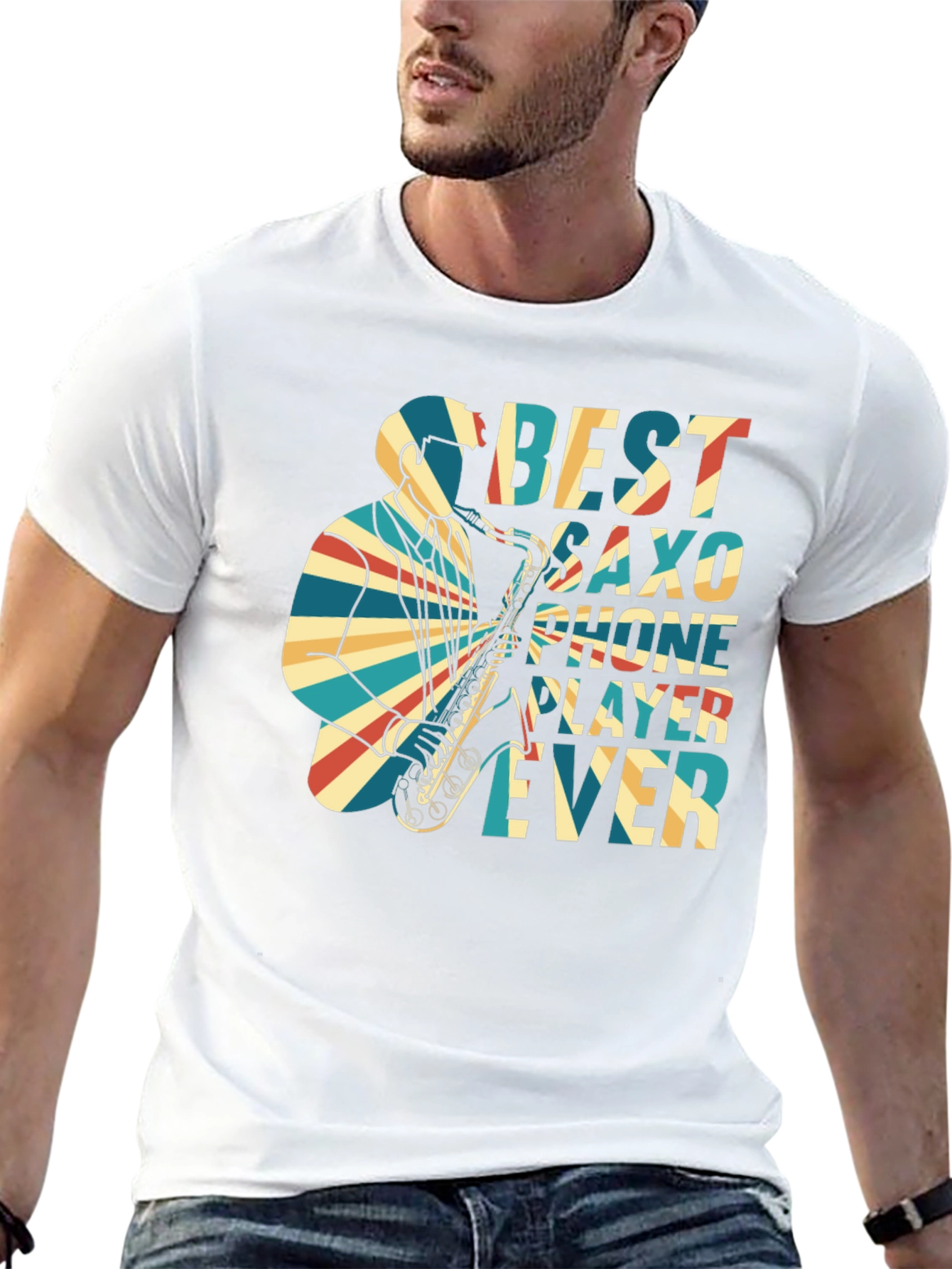 Best Saxophone Player Ever Graphic T-Shirt