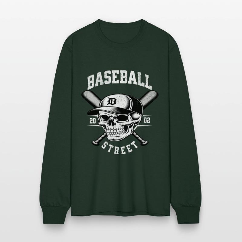 Baseball Skull Street Design