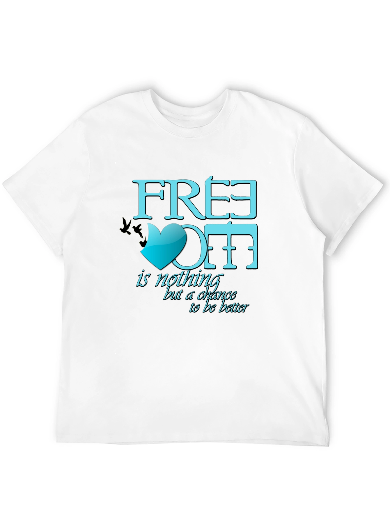 Freedom Graphic T-Shirt - Mens Casual Tee