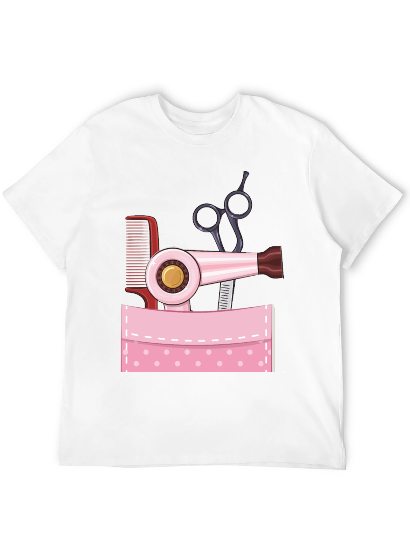 Stylist Pocket T-Shirt - Hairdresser Tee