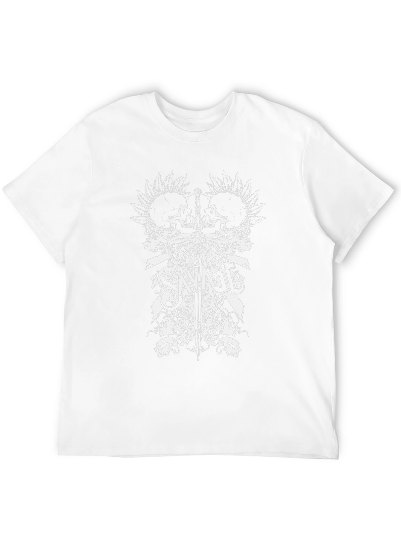 Skull Sword Graphic T-Shirt