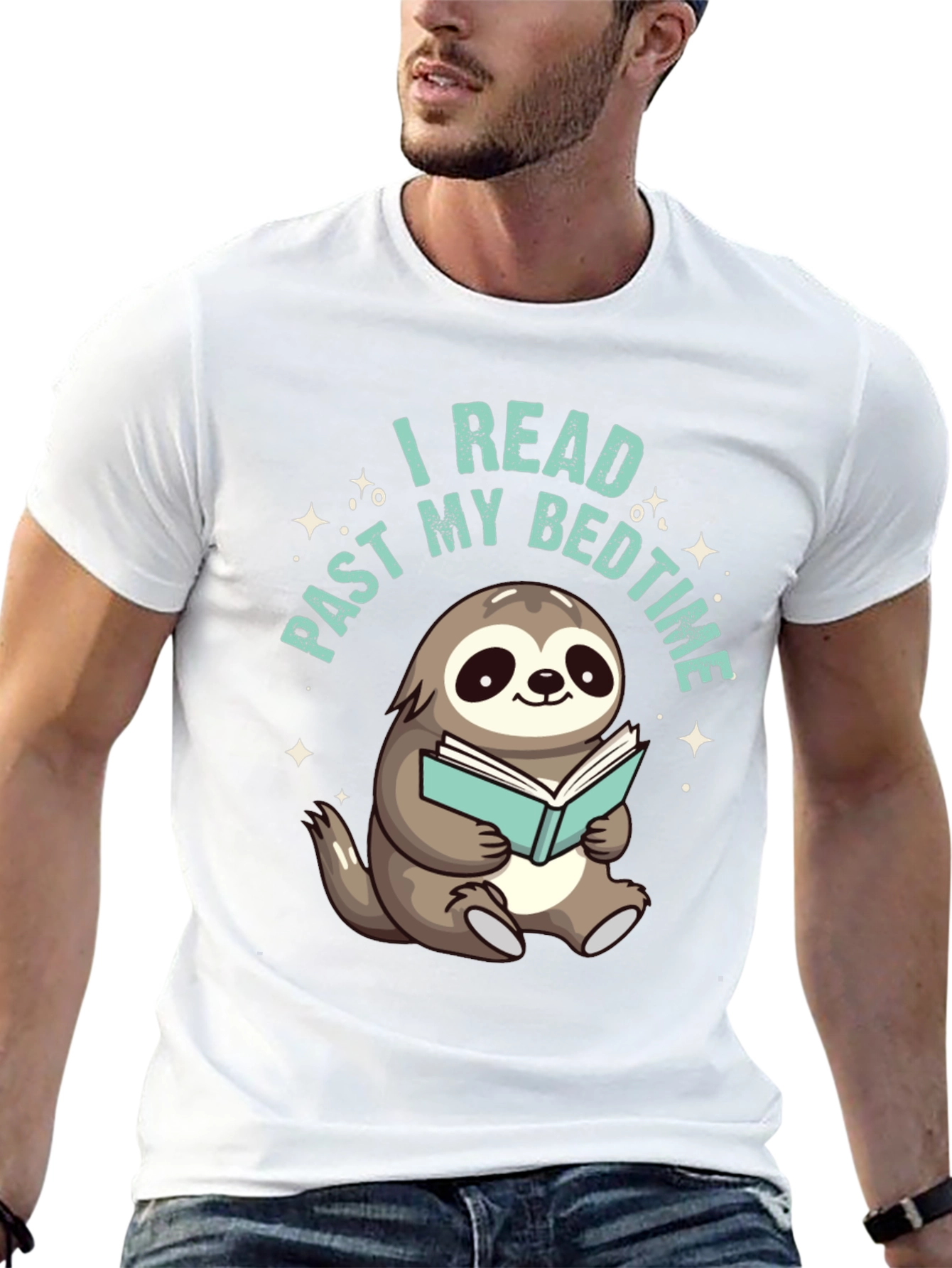 I Read Past My Bedtime Sloth T-Shirt