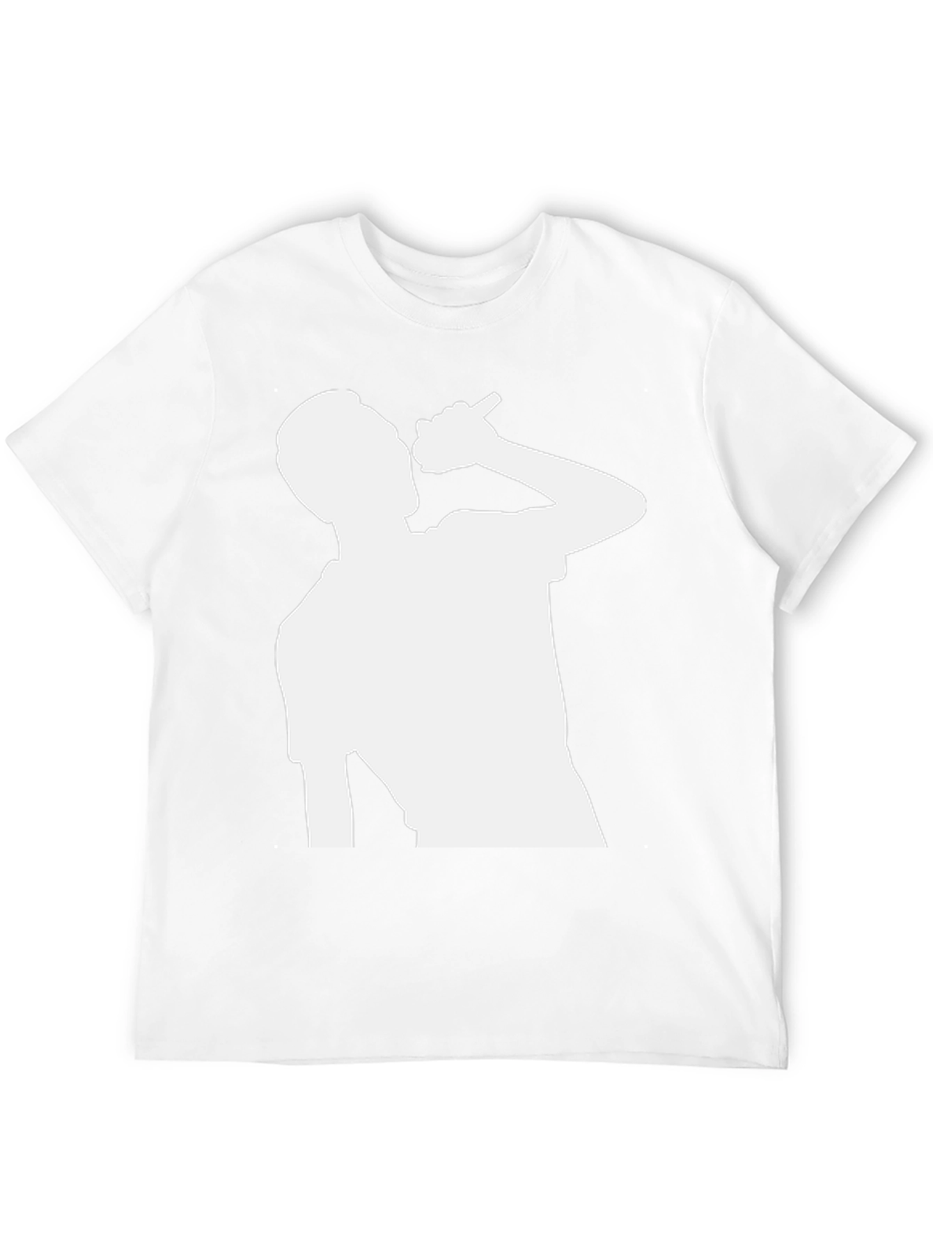 Silhouette Singer Black T-Shirt