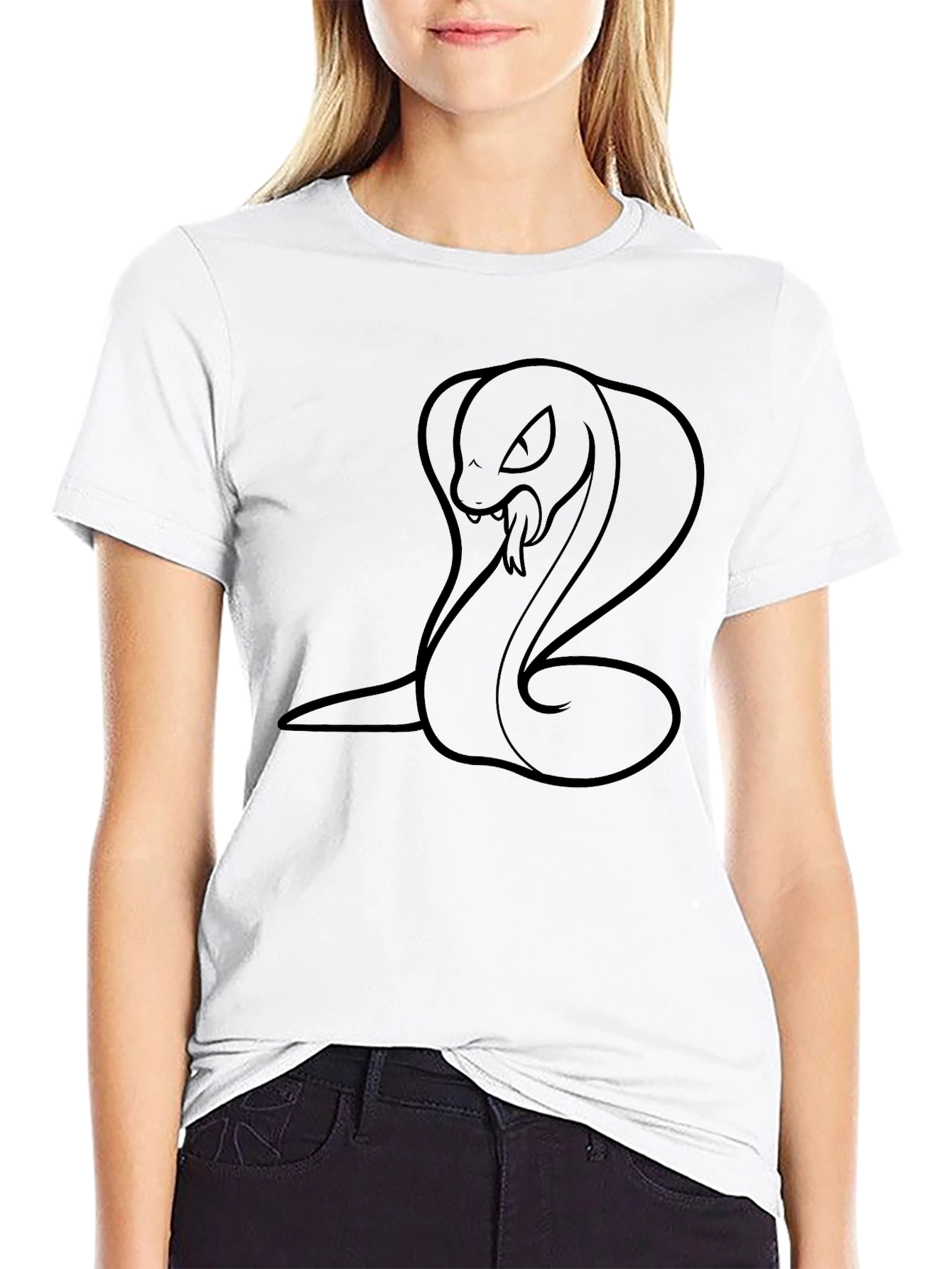Cobra Graphic Black T-Shirt - Mens Fashion