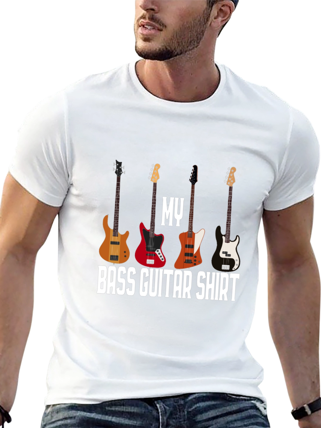 Bass Guitar Shirt - Music Lover Tee