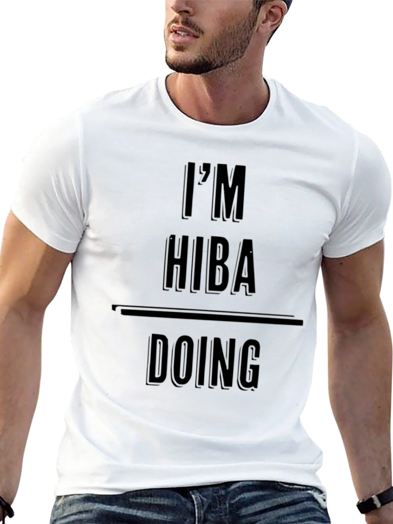 Im HIBA Doing HIBA Things Black T-Shirt