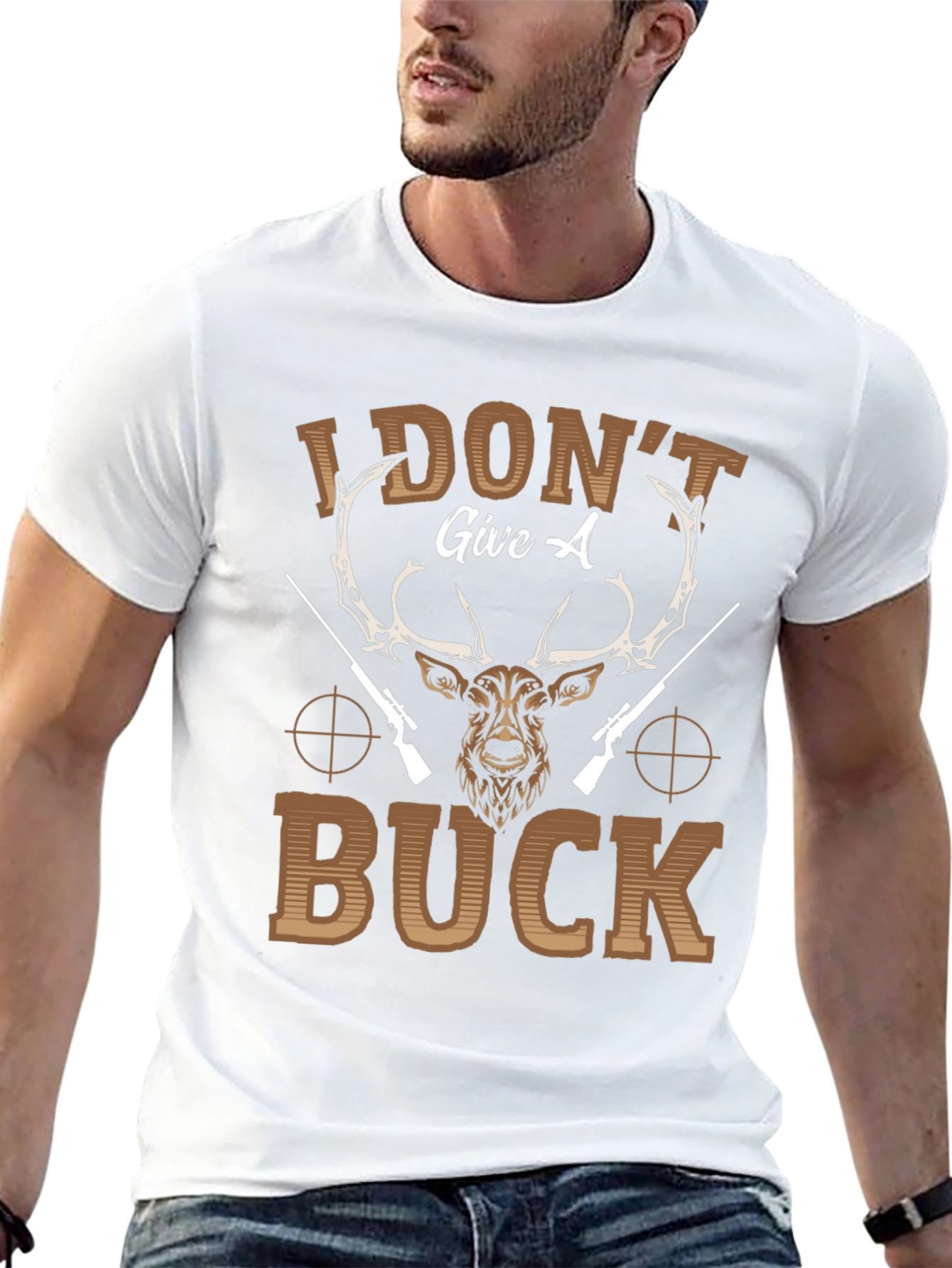 I Dont Give a Buck Deer Hunting T-Shirt