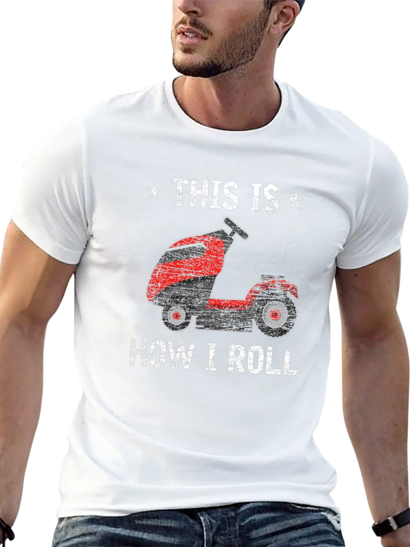 This is How I Roll - Lawn Mower T-Shirt