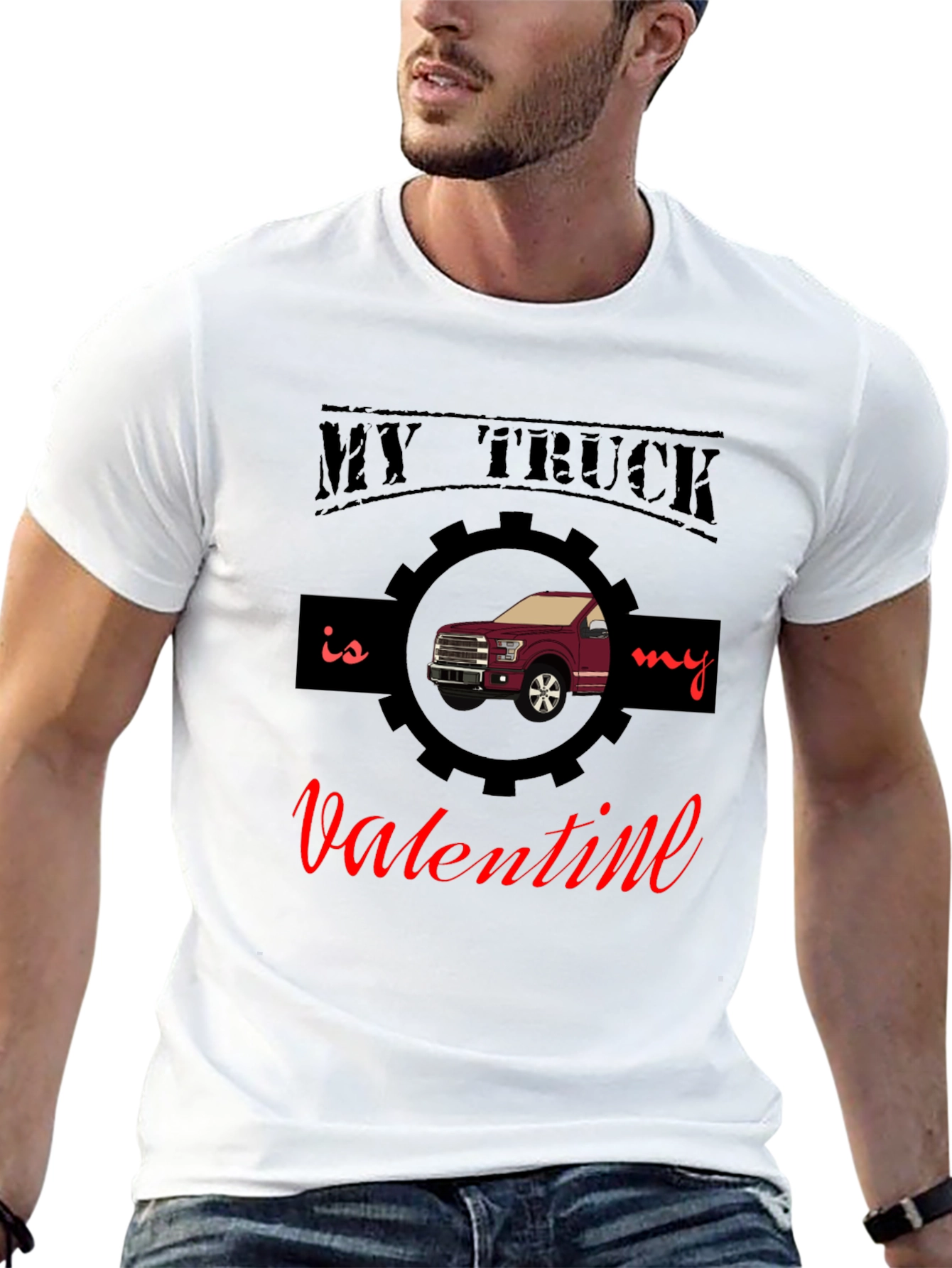 My Truck is My Valentine Graphic Tee