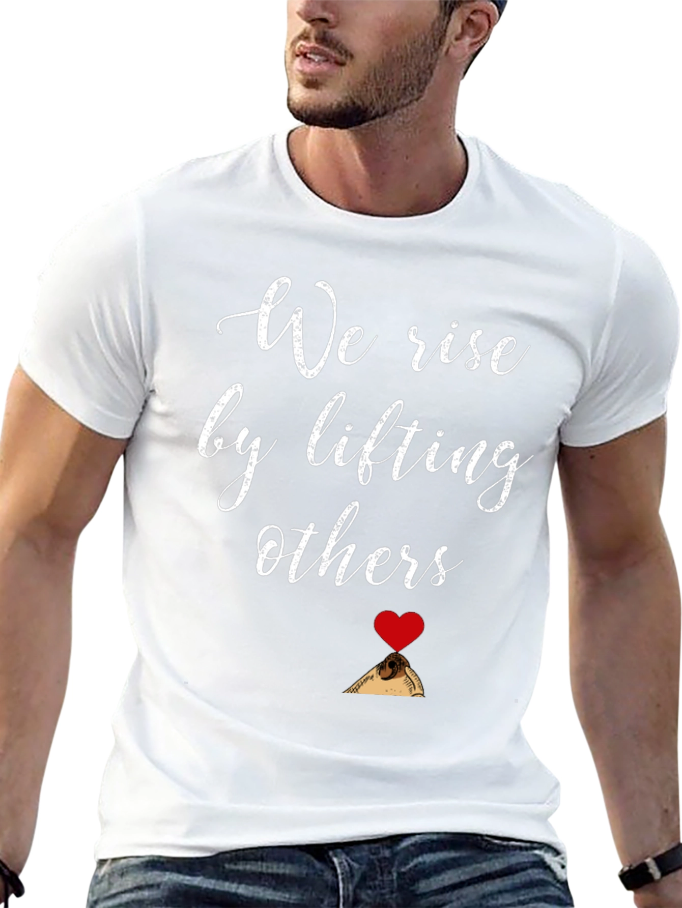 We Rise By Lifting Others Graphic Tee