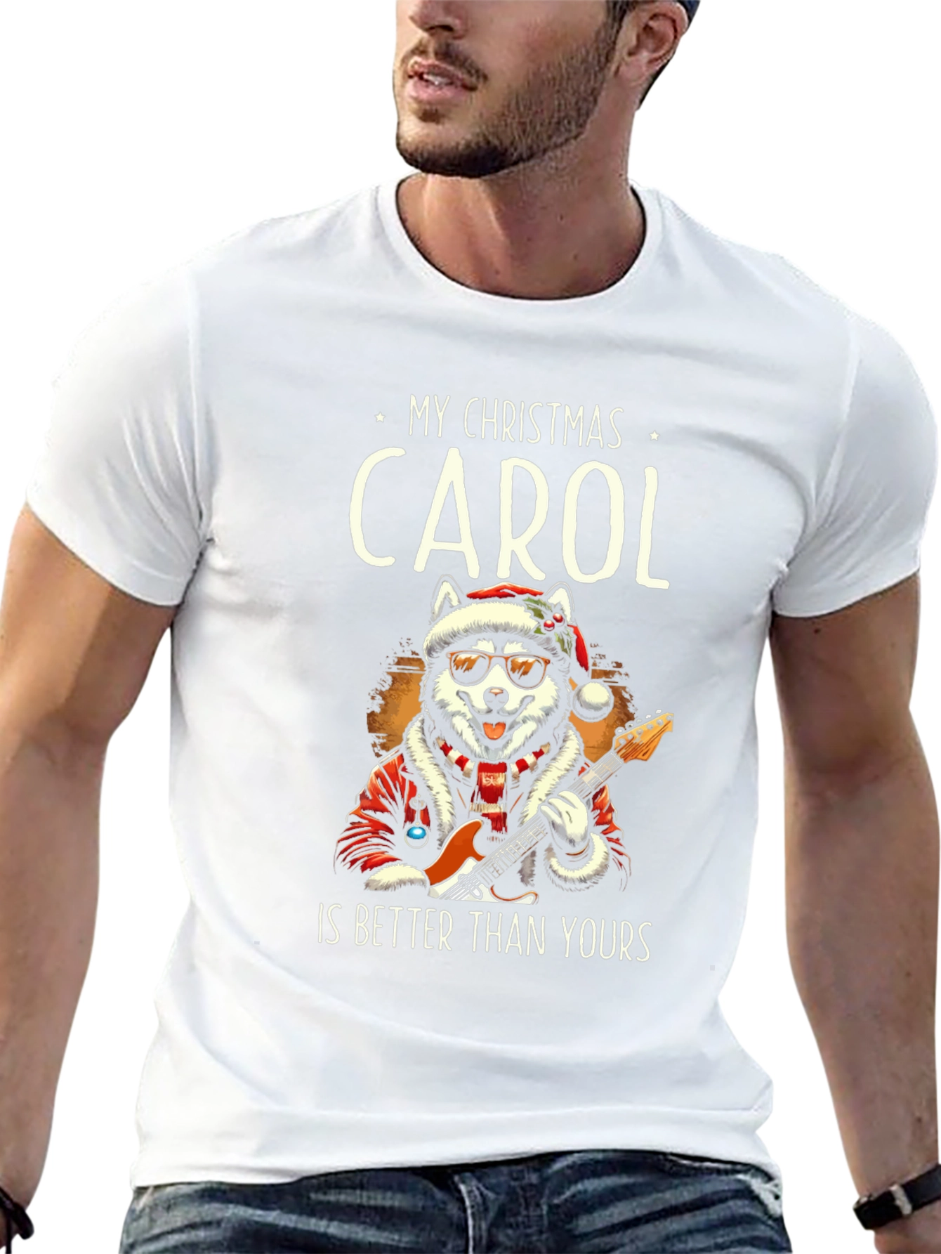 My Christmas Carol Dog Graphic T-Shirt