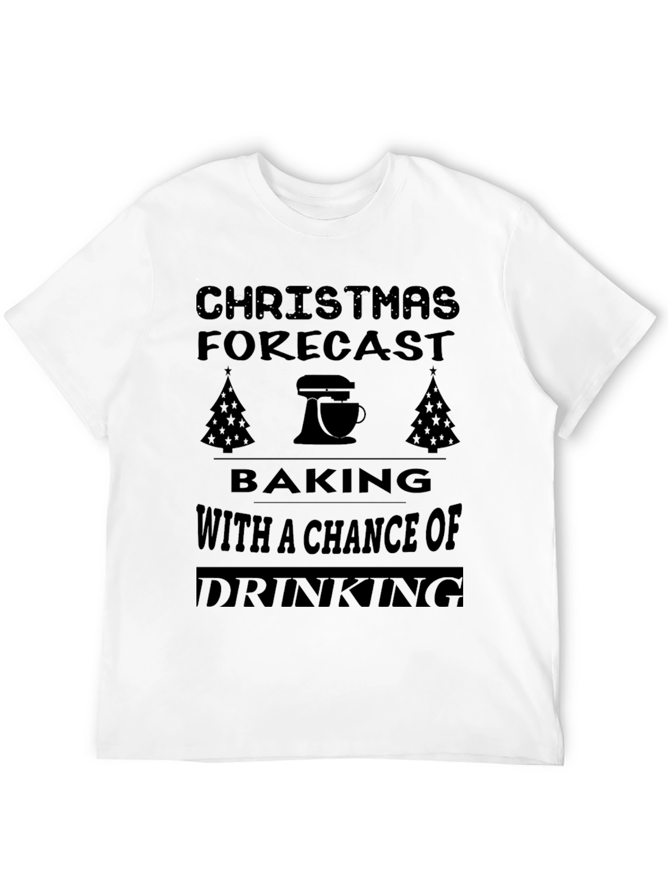 Christmas Forecast Baking T-Shirt