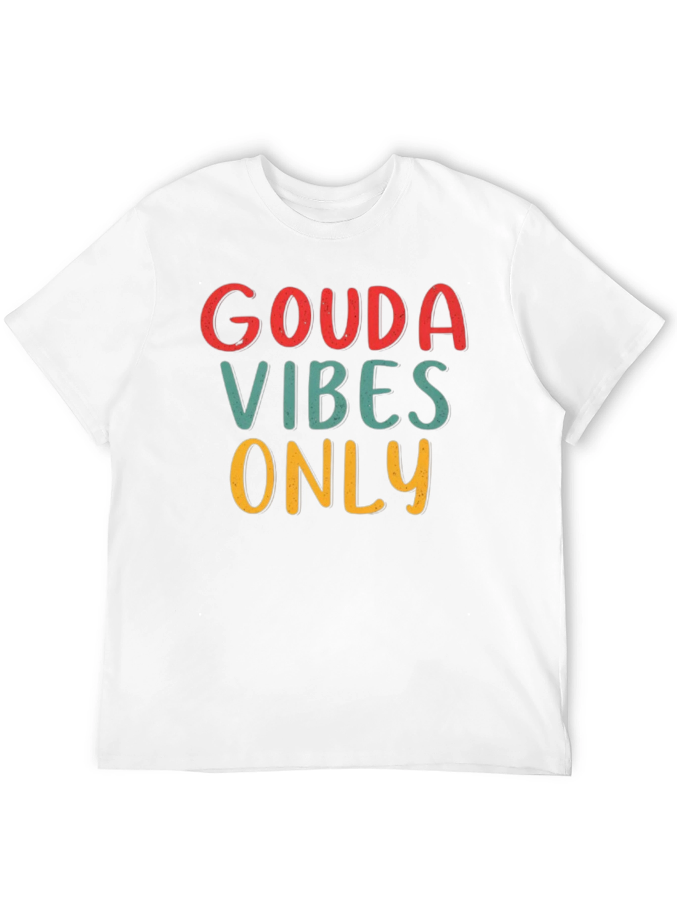 Gouda Vibes Only Graphic Tee - Black