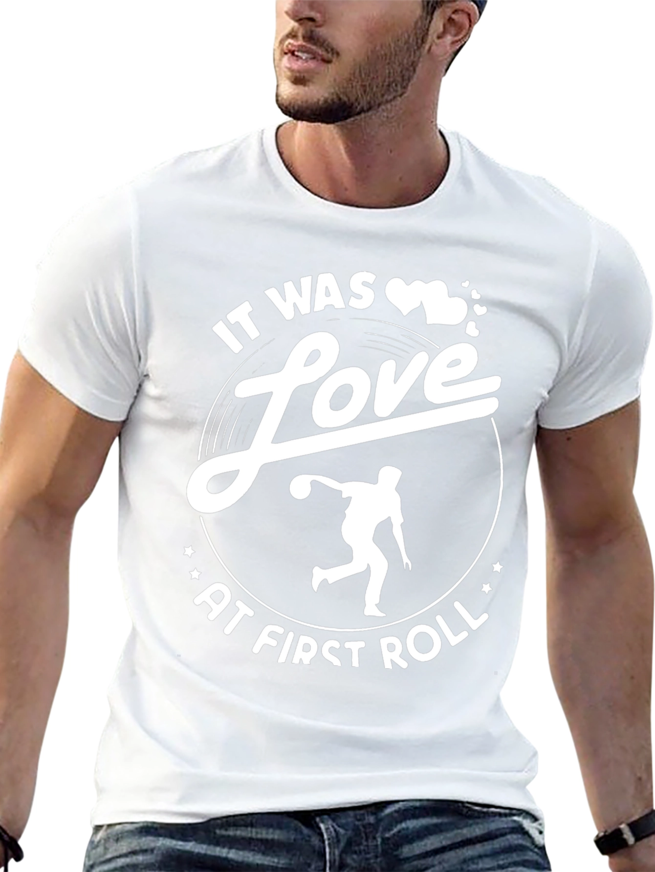 Love at First Roll Bowling T-Shirt
