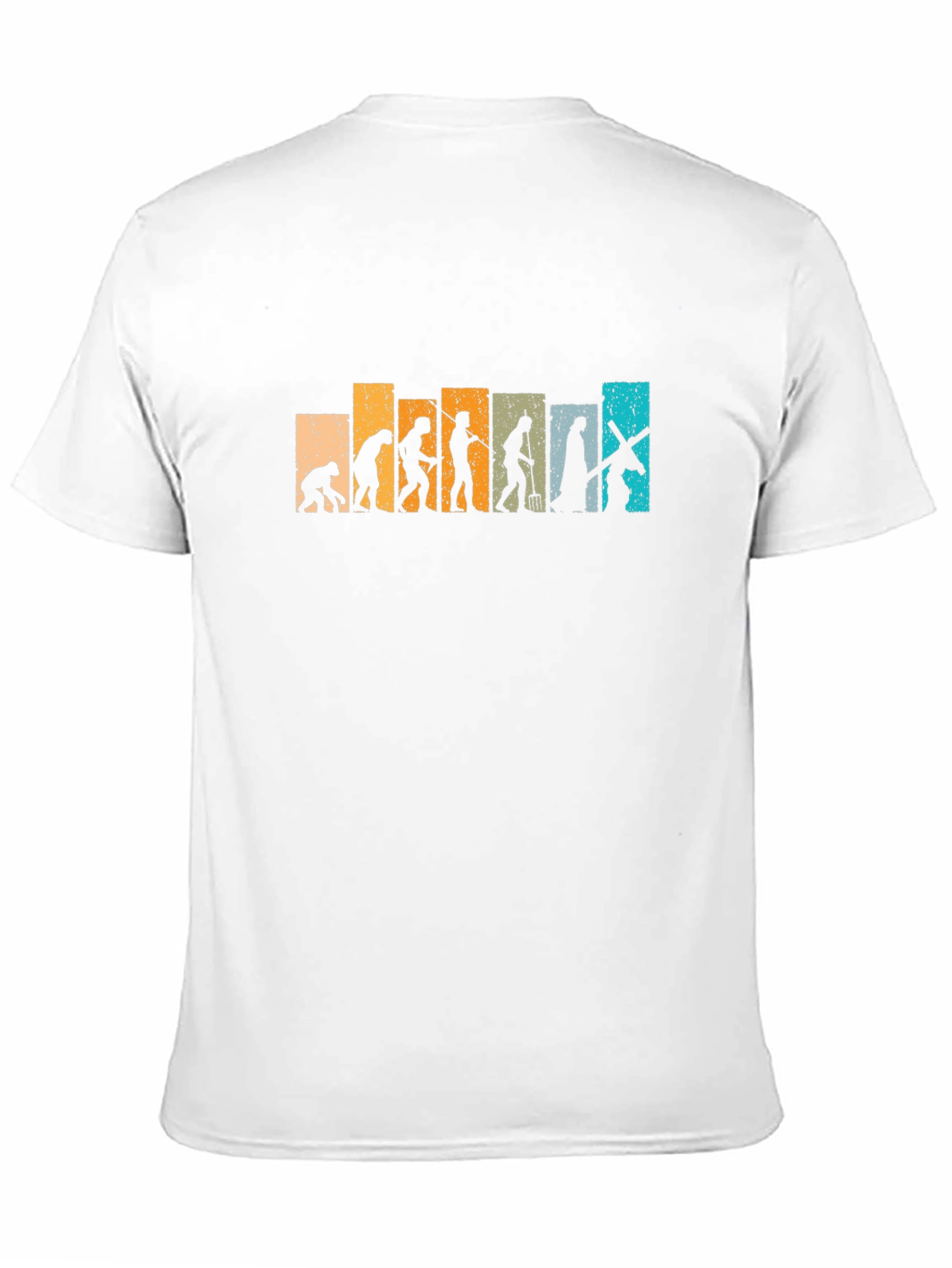 Evolution of Man Black T-Shirt