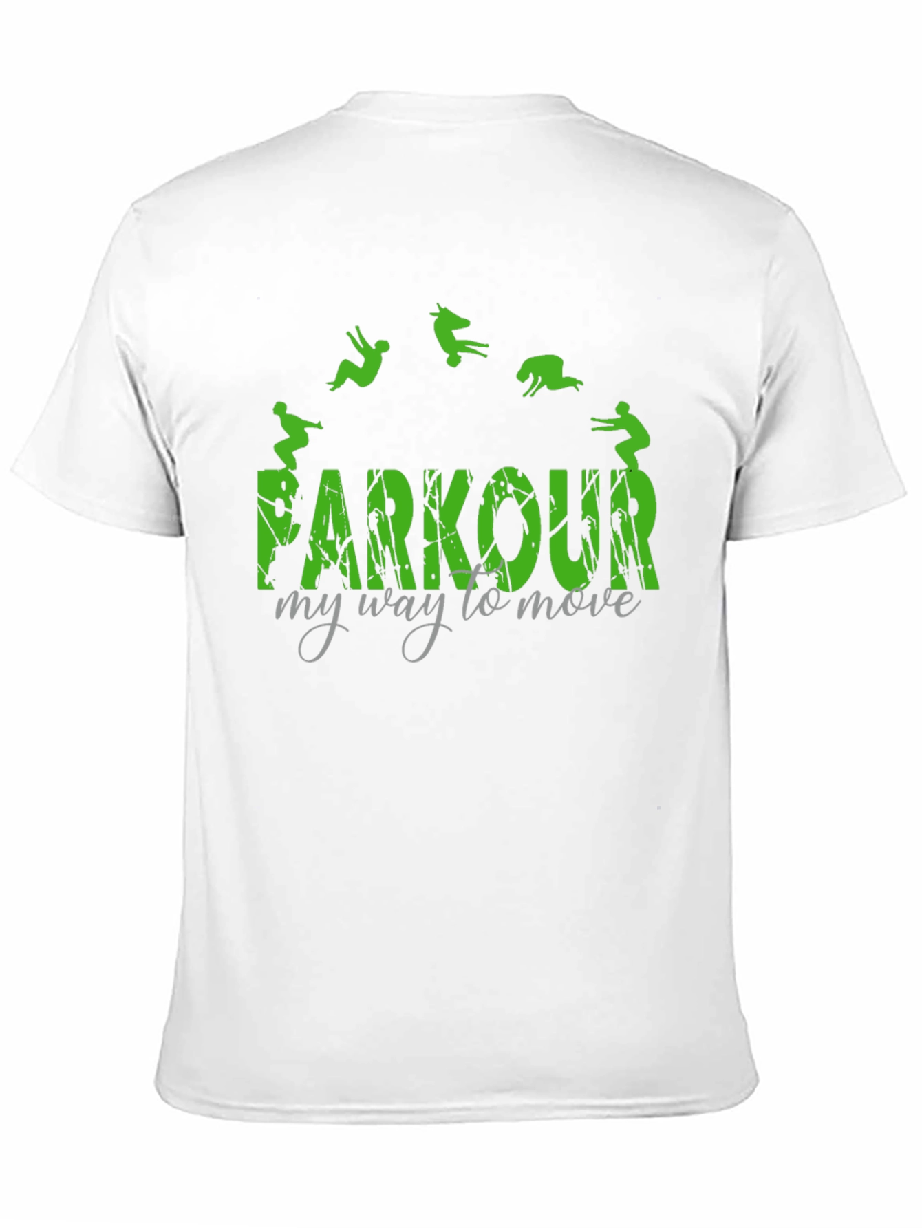 Parkour Graphic T-Shirt - My Way to Move