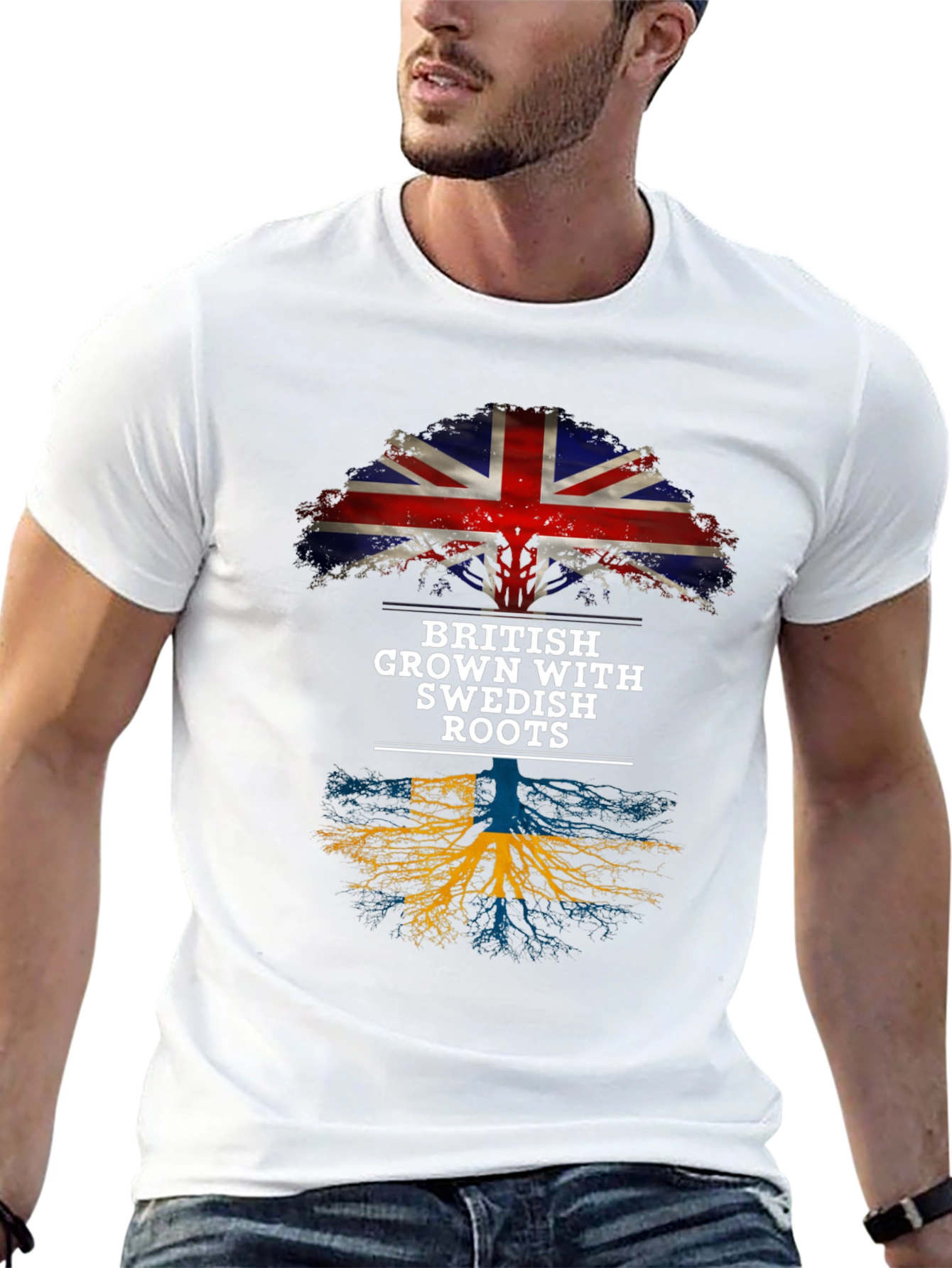 British Grown with Swedish Roots T-Shirt