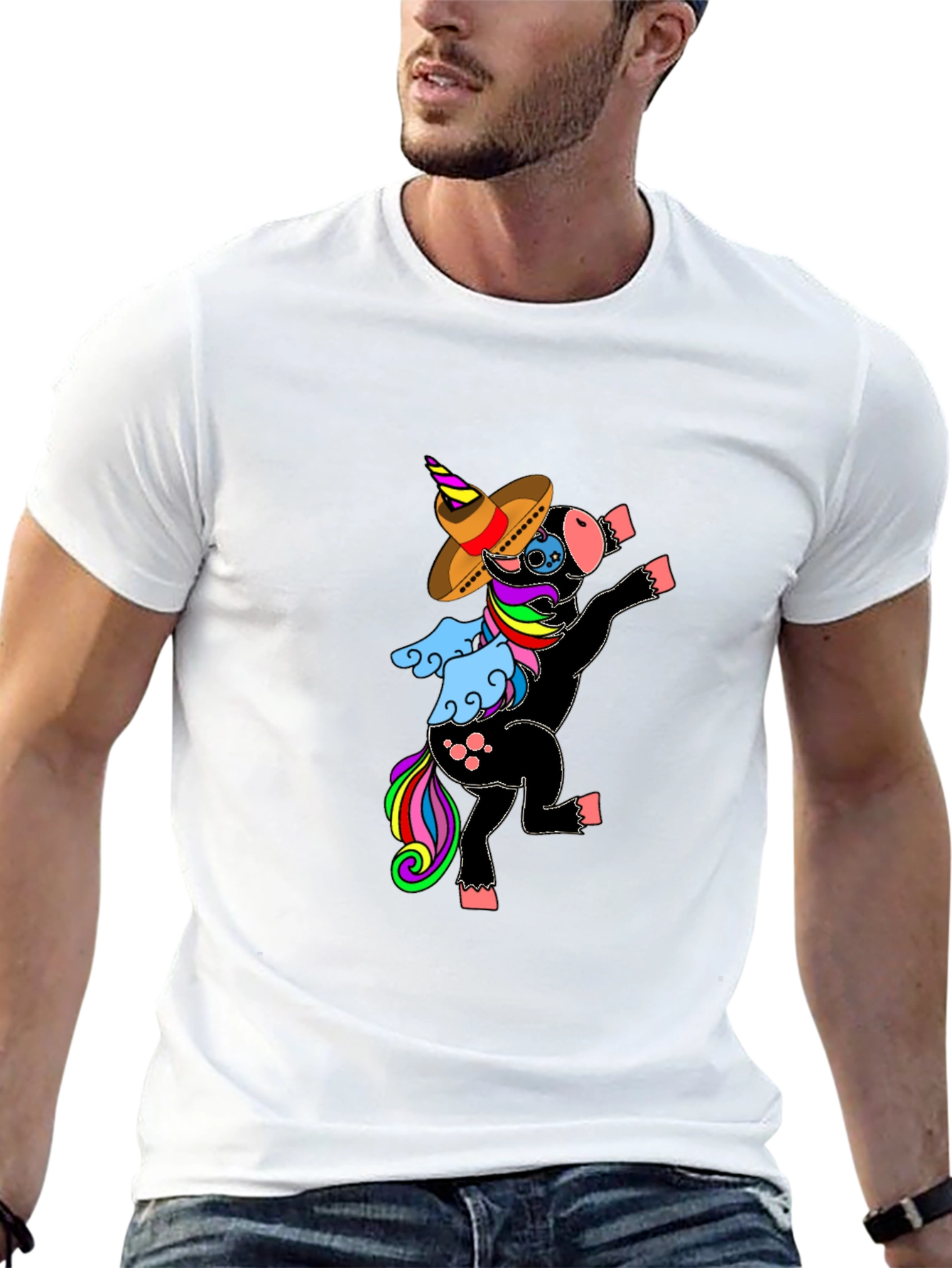 Unicorn Sombrero T-Shirt