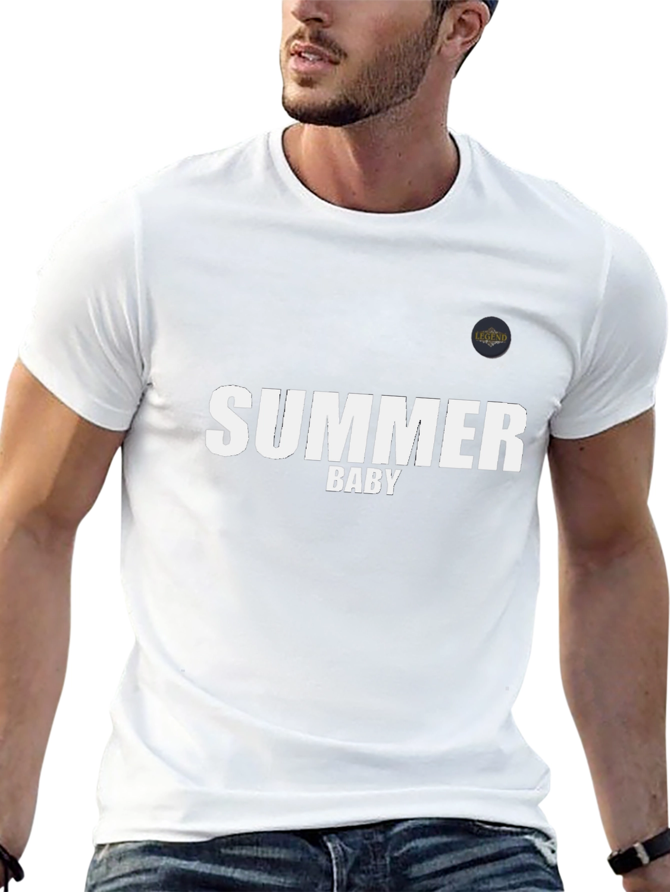 Summer Baby Black T-Shirt