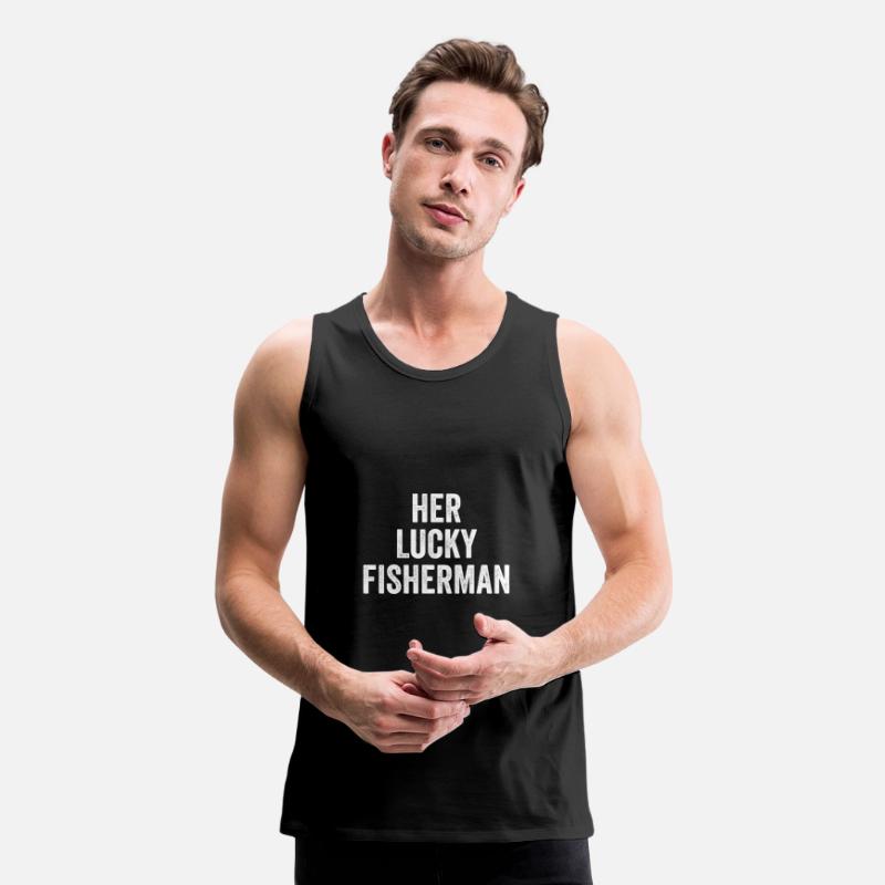 Fisherman Couples Her Lucky Fisherman Funny Gift