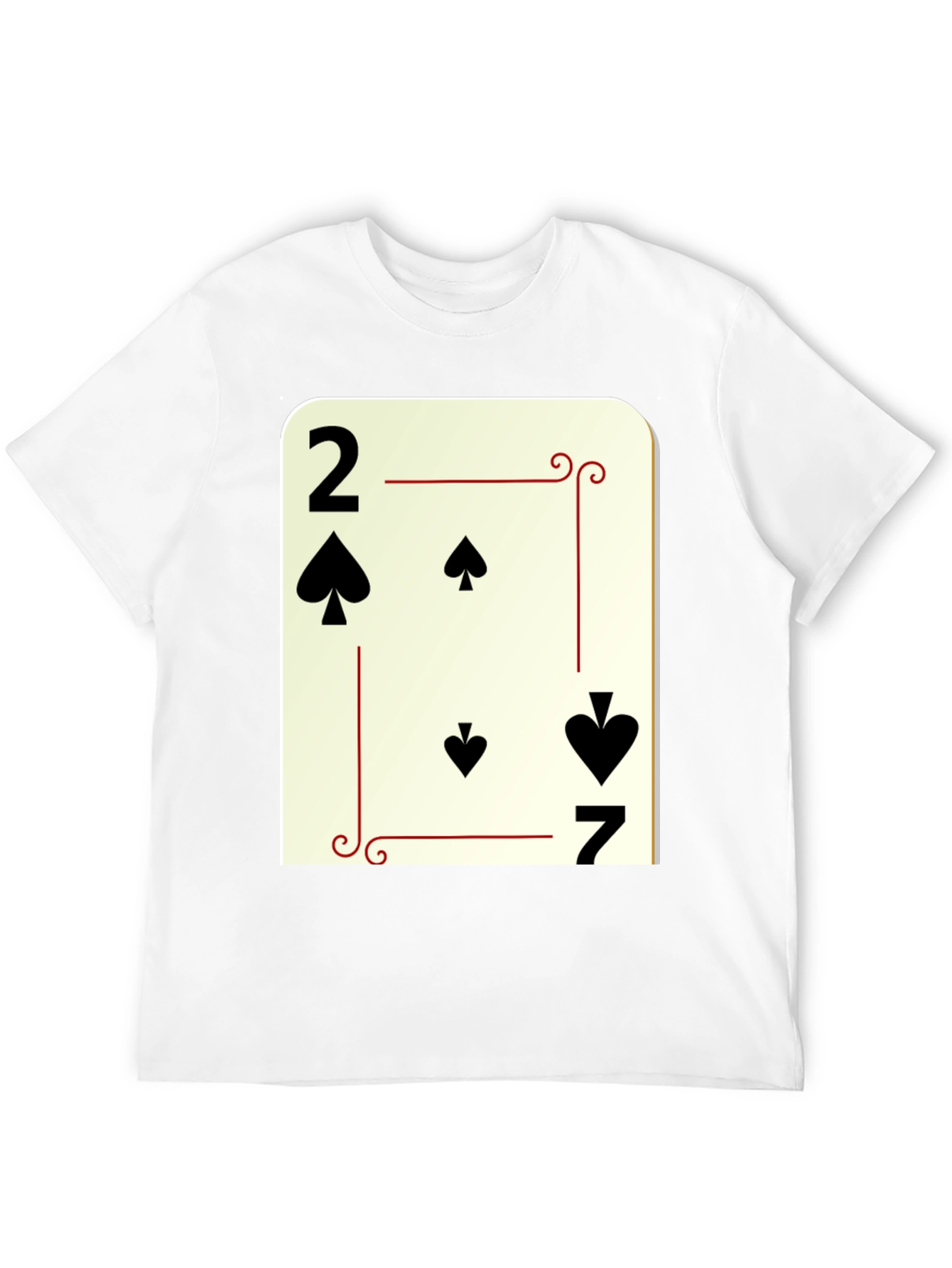 Spade Card T-Shirt - Poker Tee