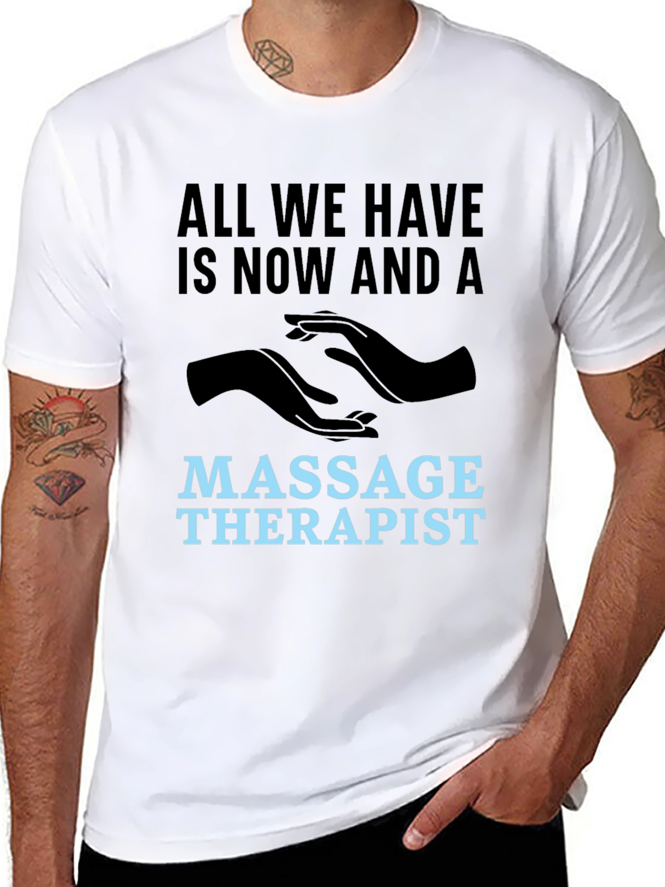 Massage Therapist T-Shirt - Relax & Rejuvenate