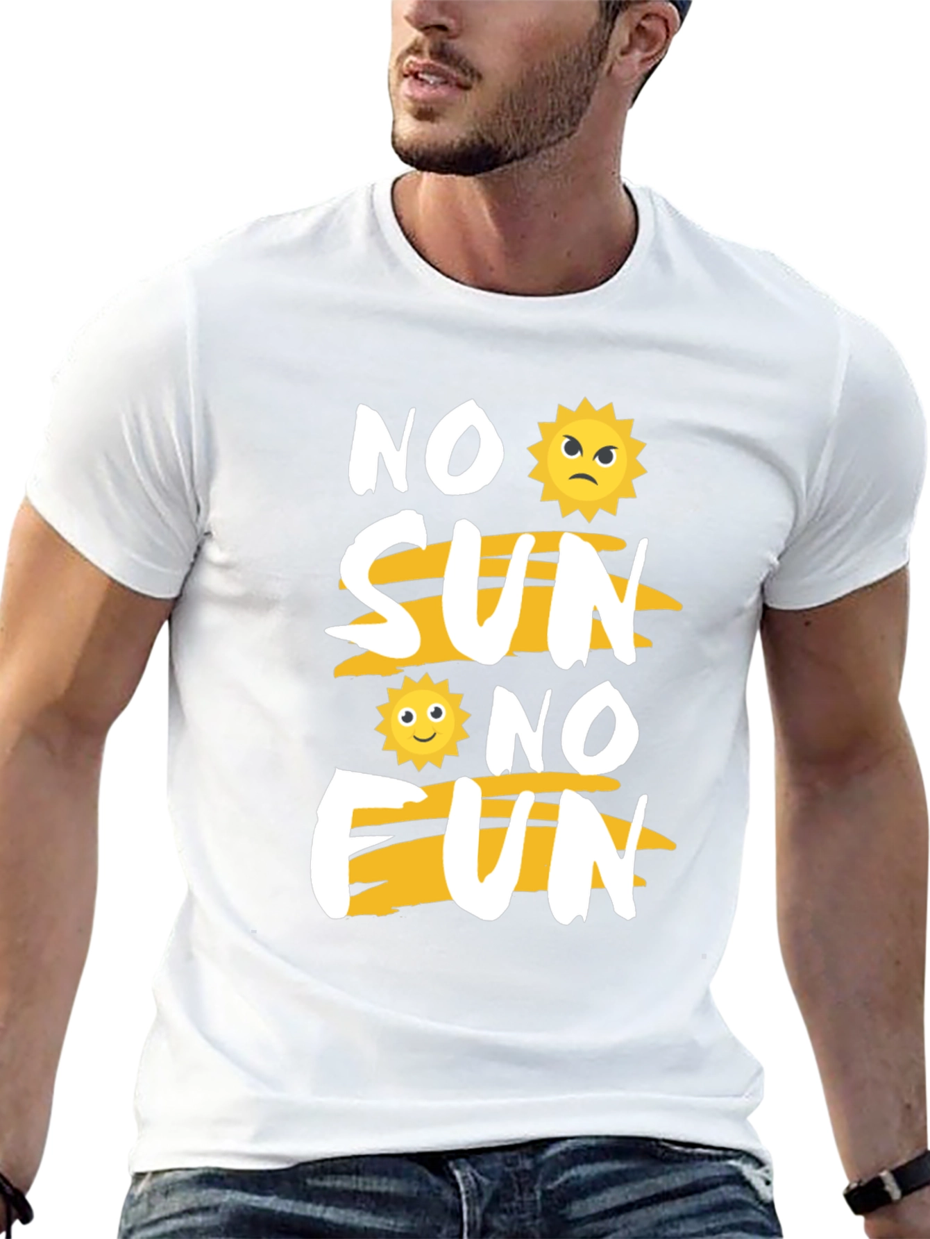 No Sun No Fun Graphic T-Shirt