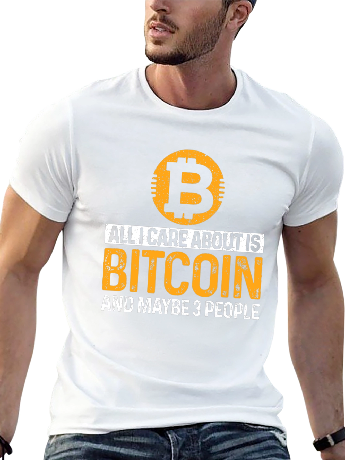 Bitcoin Graphic Tee - Crypto Lover T-Shirt