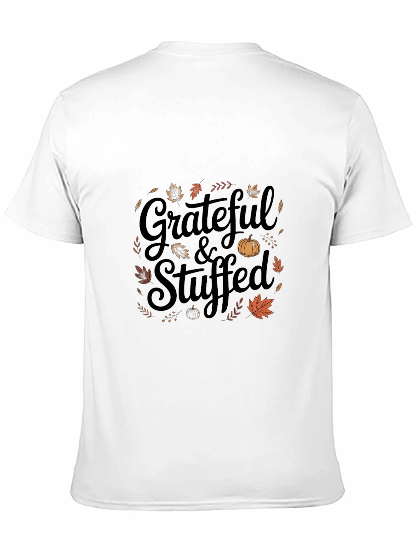 Grateful & Stuffed Thanksgiving T-Shirt