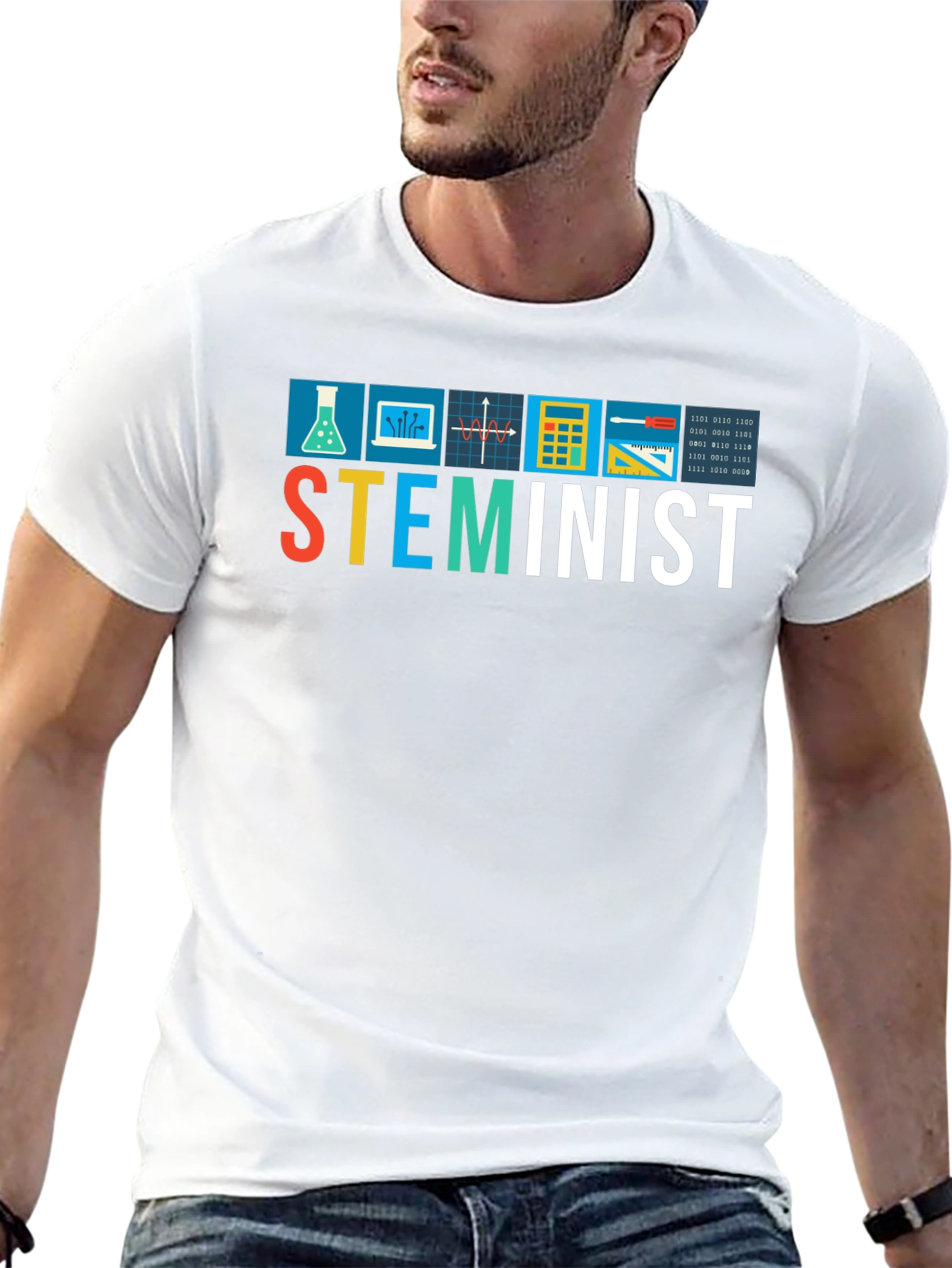 STEMinist T-Shirt - Science Technology Engineering Math