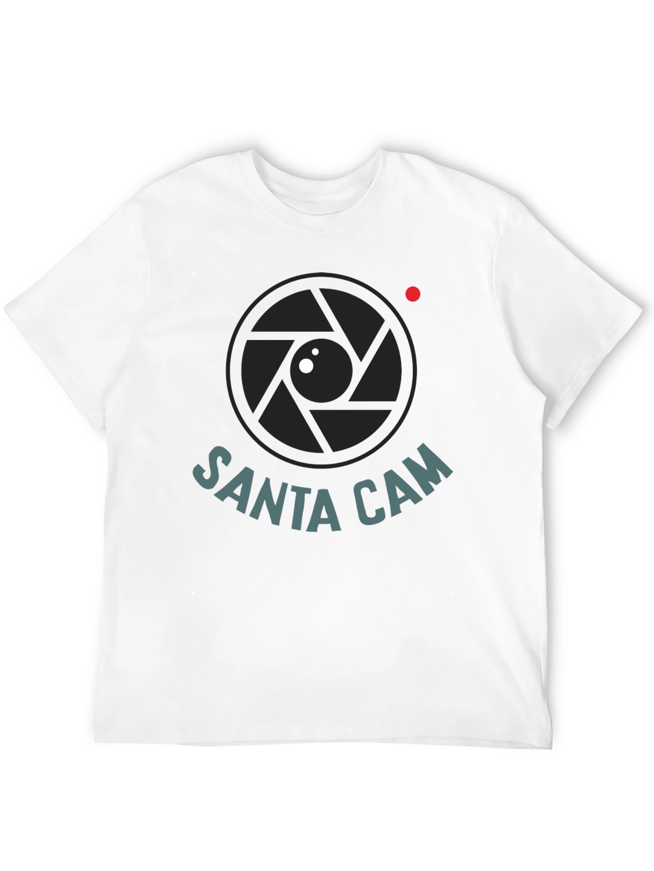 Santa Cam T-Shirt - Holiday Surveillance