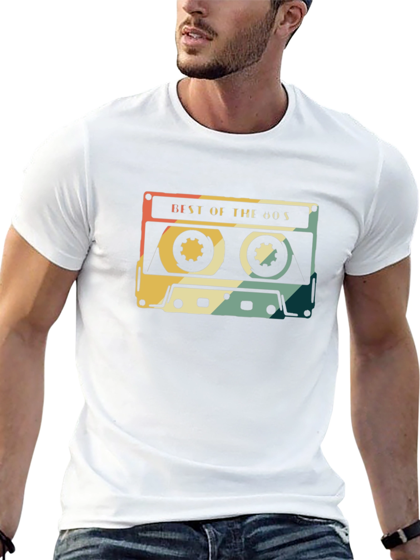 Retro Best of the 60s Cassette Tape Graphic T-Shirt