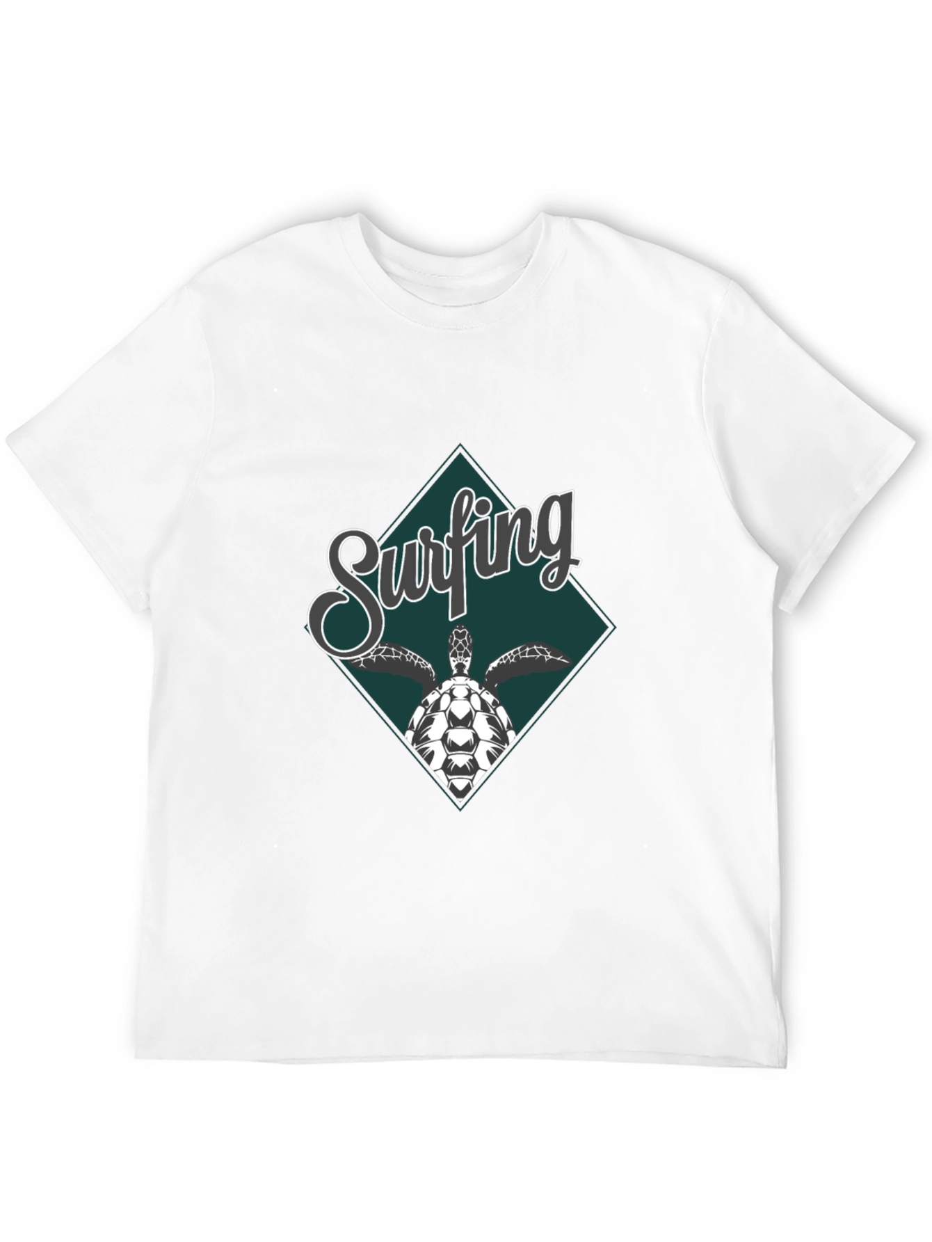 Surfing Turtle Graphic Tee