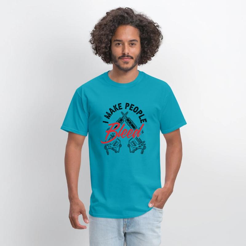 I Make People Bleed Tattoo Artist Tattooist Gift