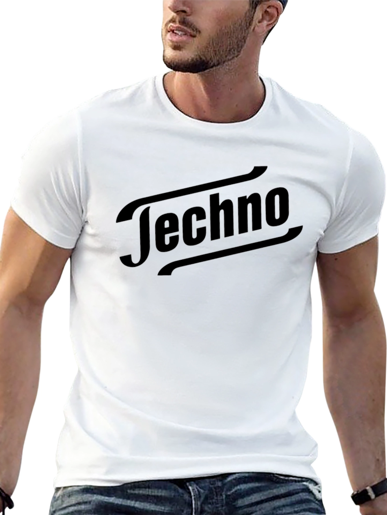 Techno Graphic Tee - Cool Music Inspired T-Shirt