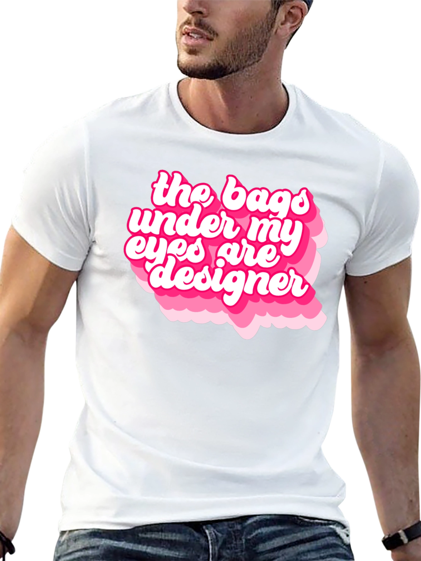 Designer Bags Under My Eyes Graphic T-Shirt