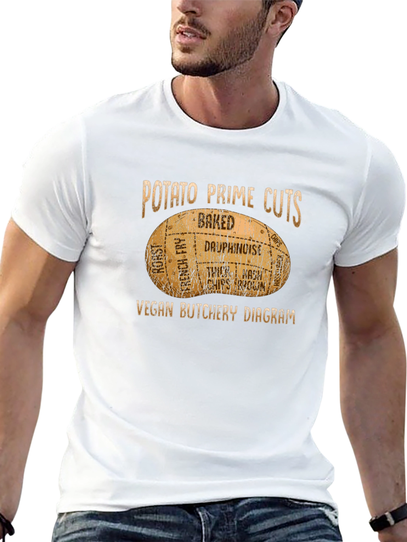 Vegan Potato Prime Cuts T-Shirt