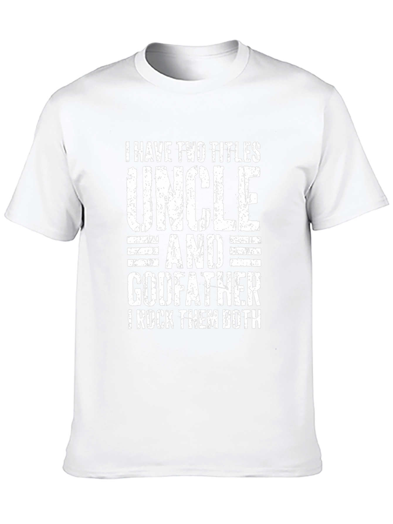 Uncle Godfather T-Shirt - Two Titles Rock Tee