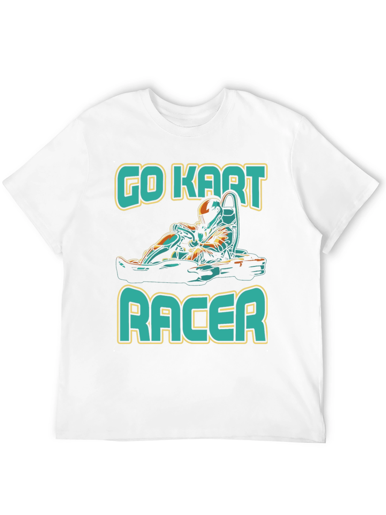Go Kart Racer Graphic T-Shirt