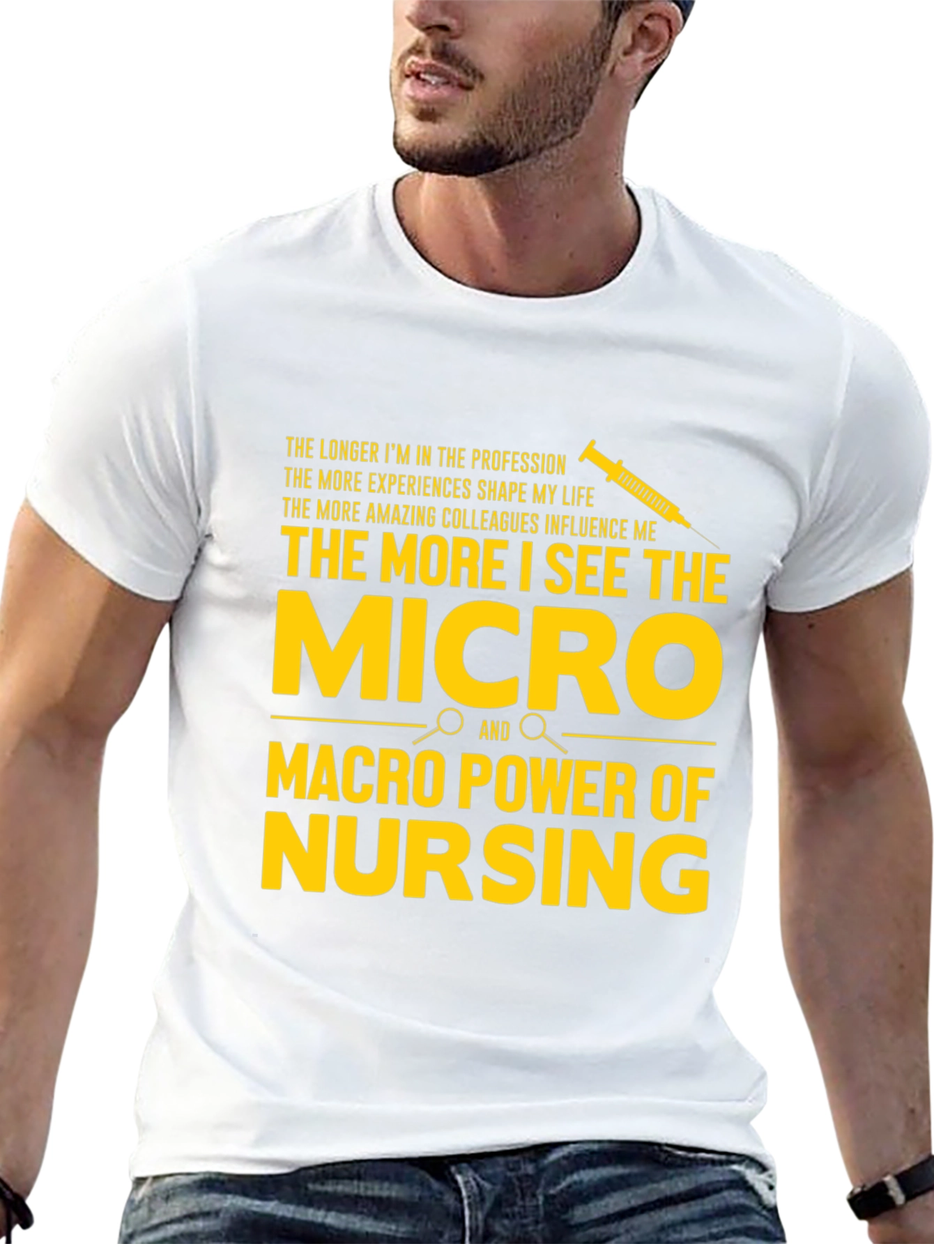 Nursing Power T-Shirt - Micro & Macro Appreciation