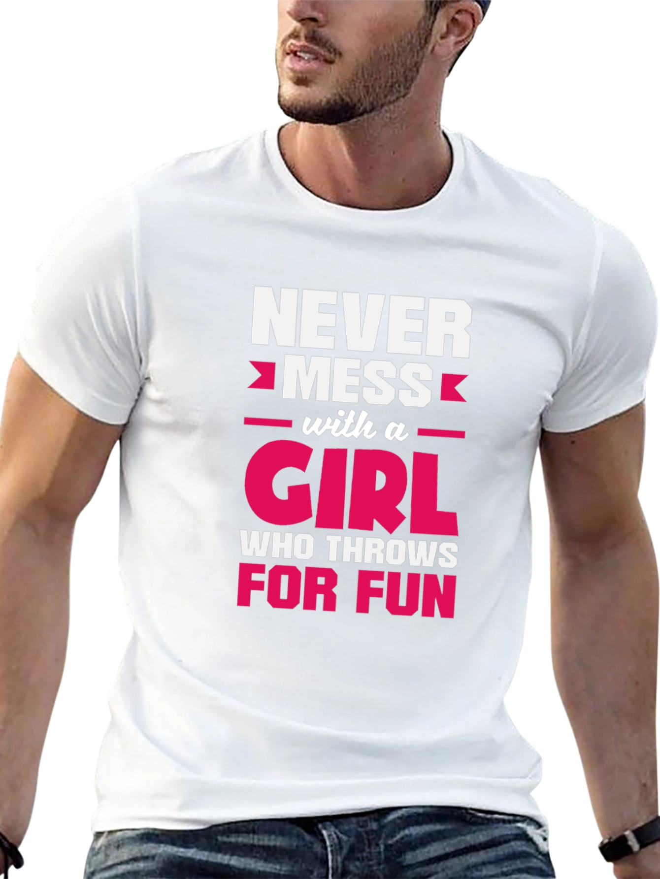 Never Mess With A Girl T-Shirt