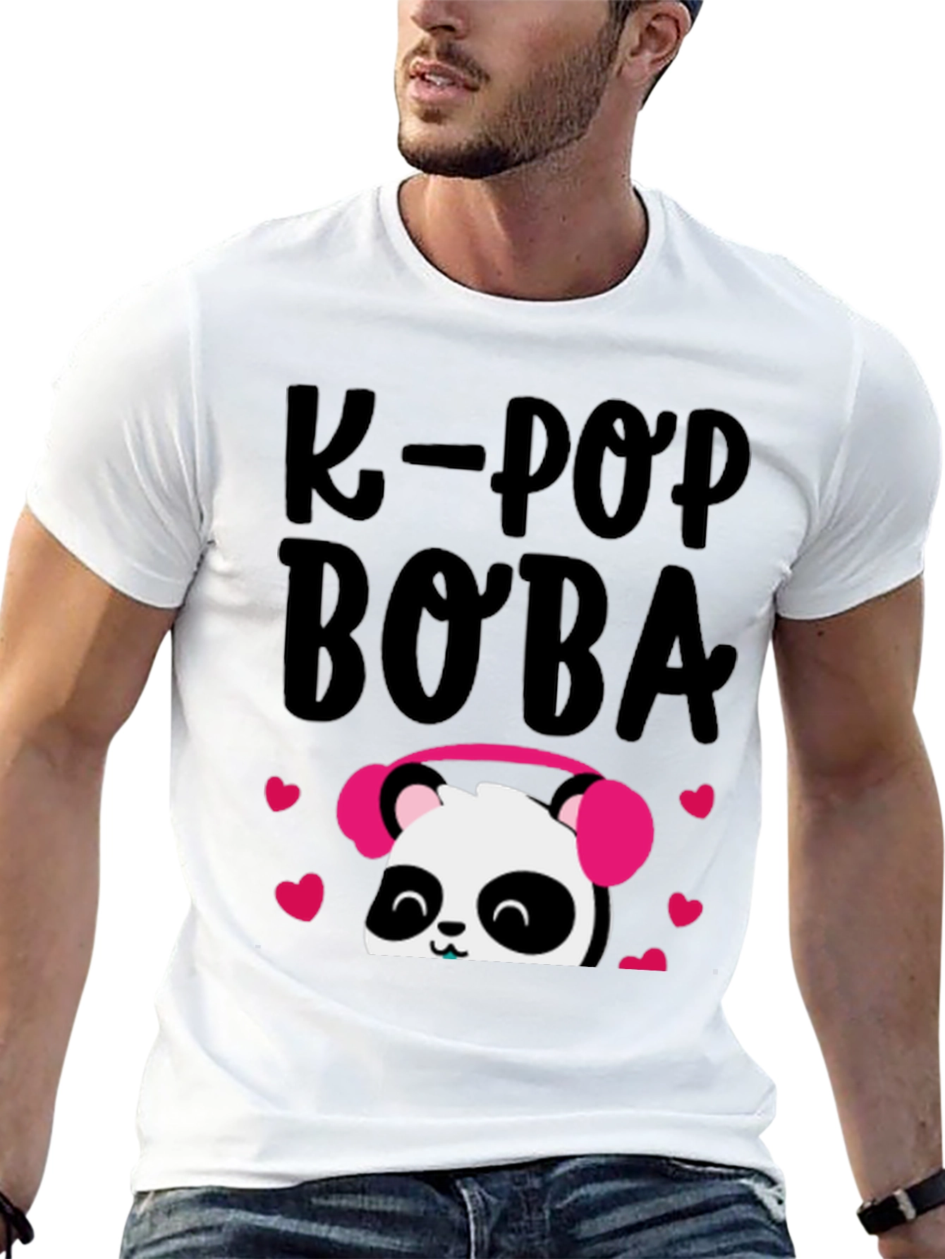 K-Pop Boba Panda T-Shirt