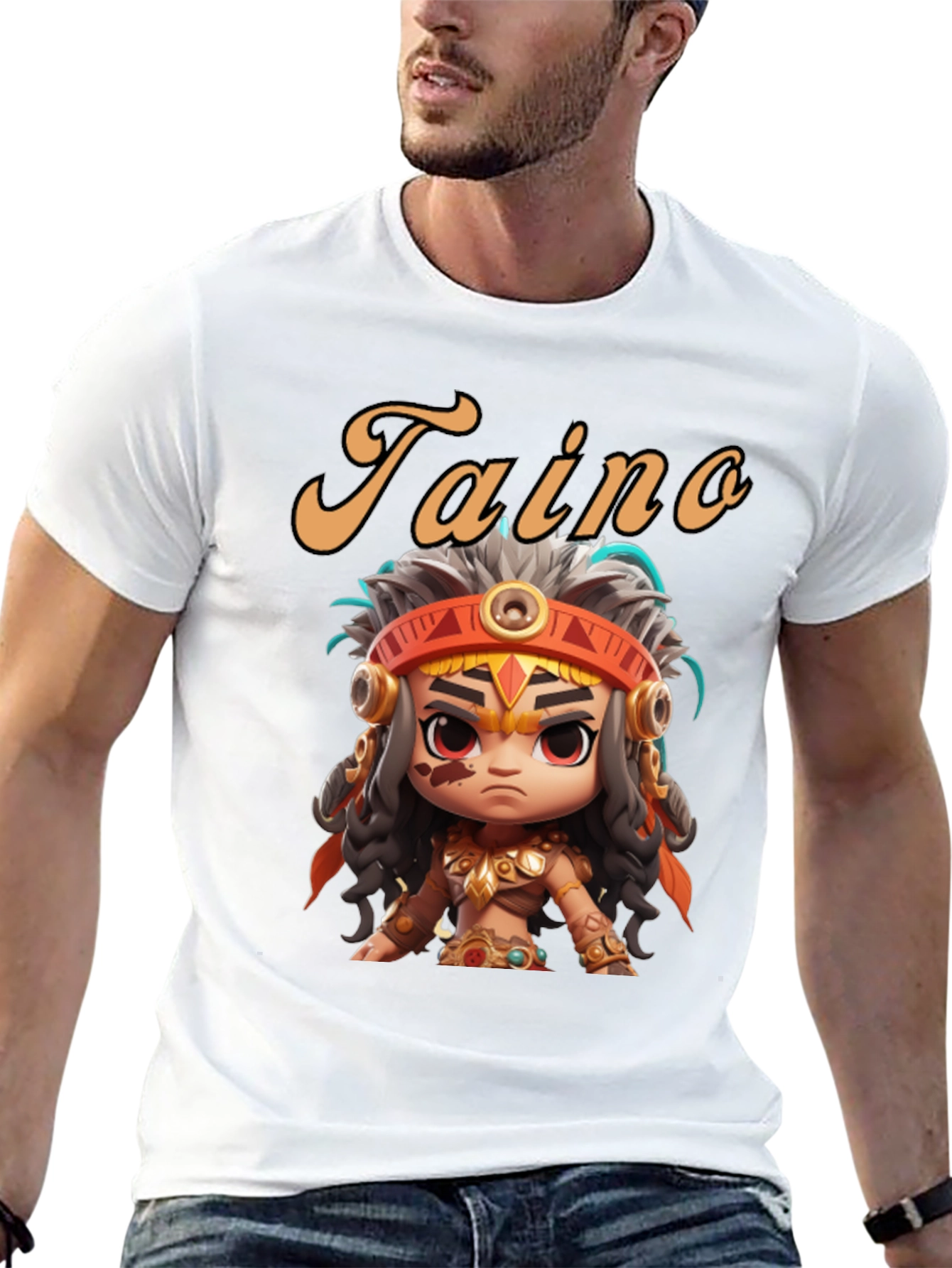 Taino Warrior Graphic Tee