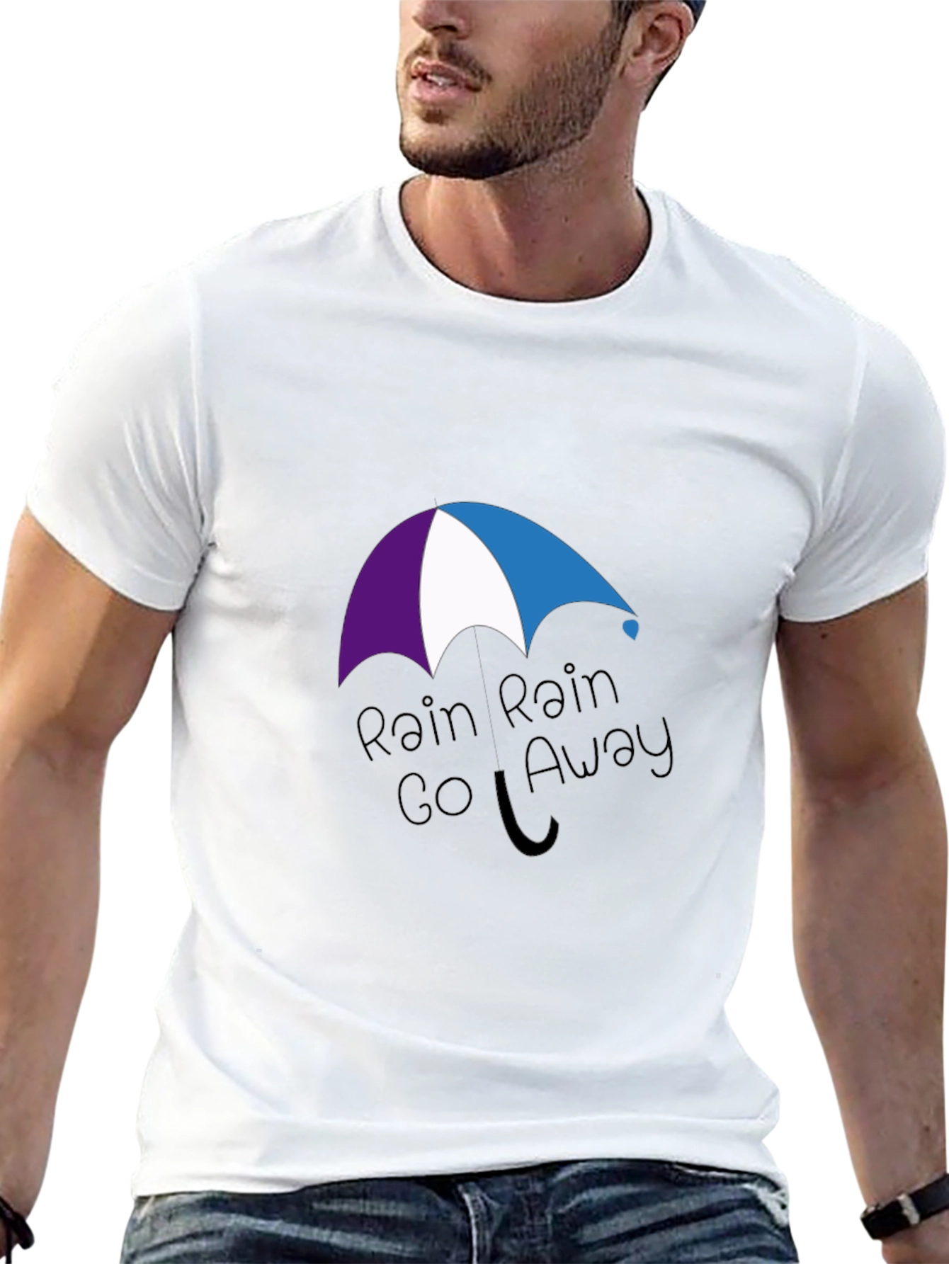 Rain Rain Go Away Graphic Tee