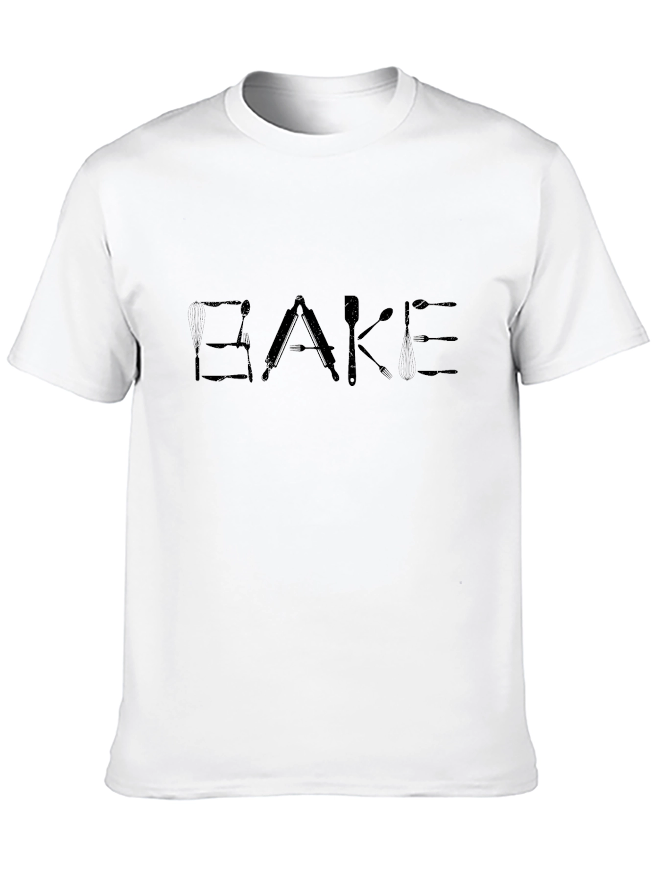 Bakers Tee - Bake Word Design