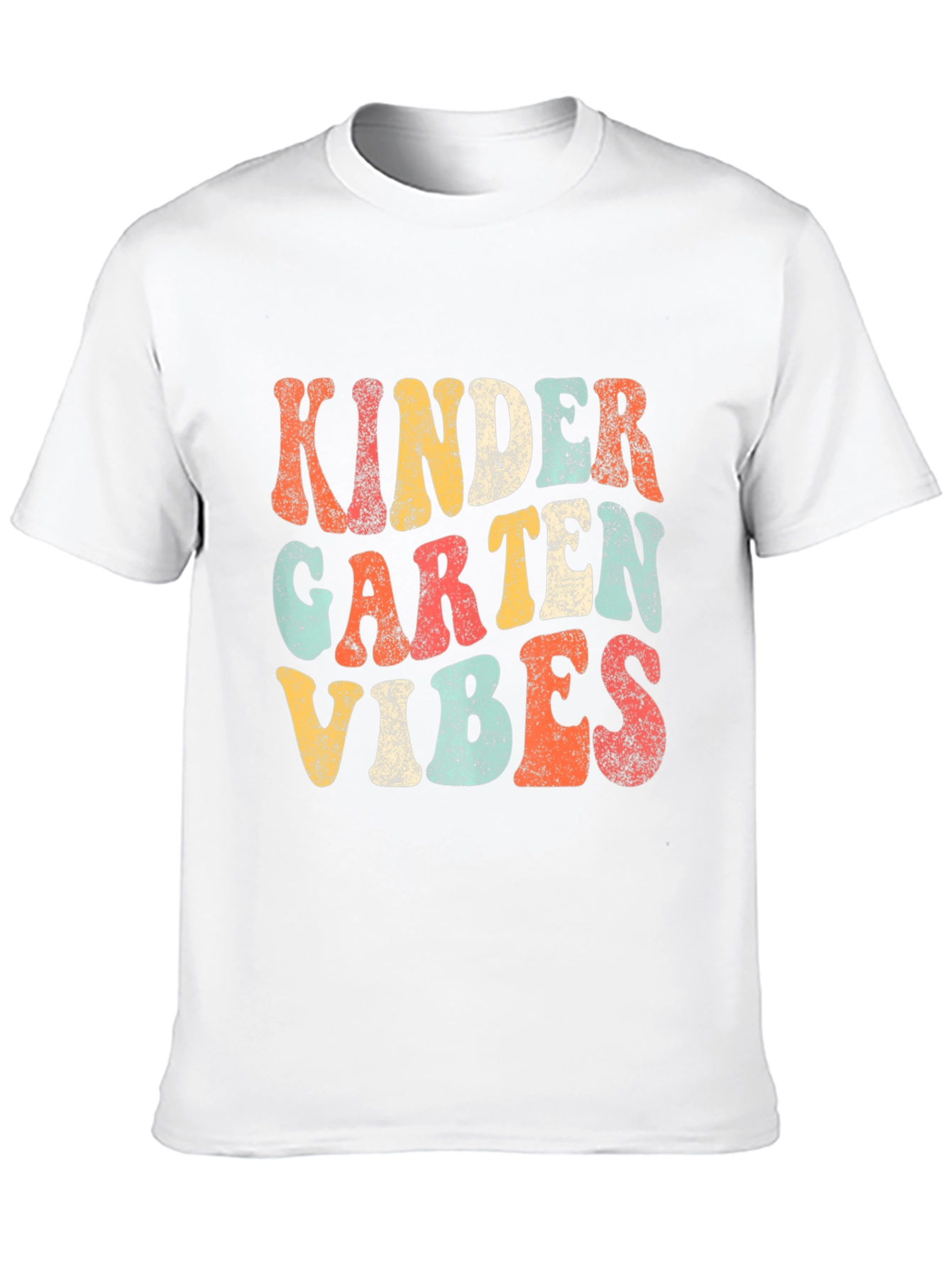 Kindergarten Vibes Retro T-Shirt