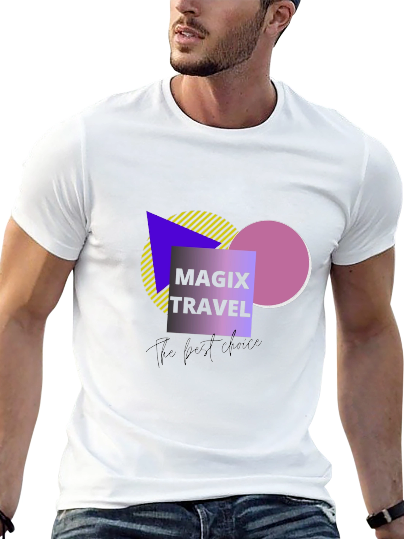 Magix Travel Graphic Tee - Retro Design