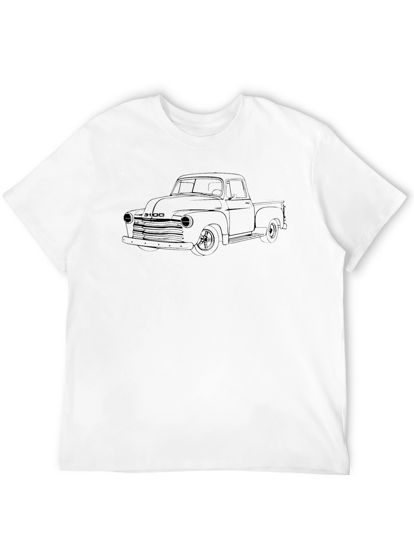 Classic Truck Graphic Tee - Mens Black T-Shirt