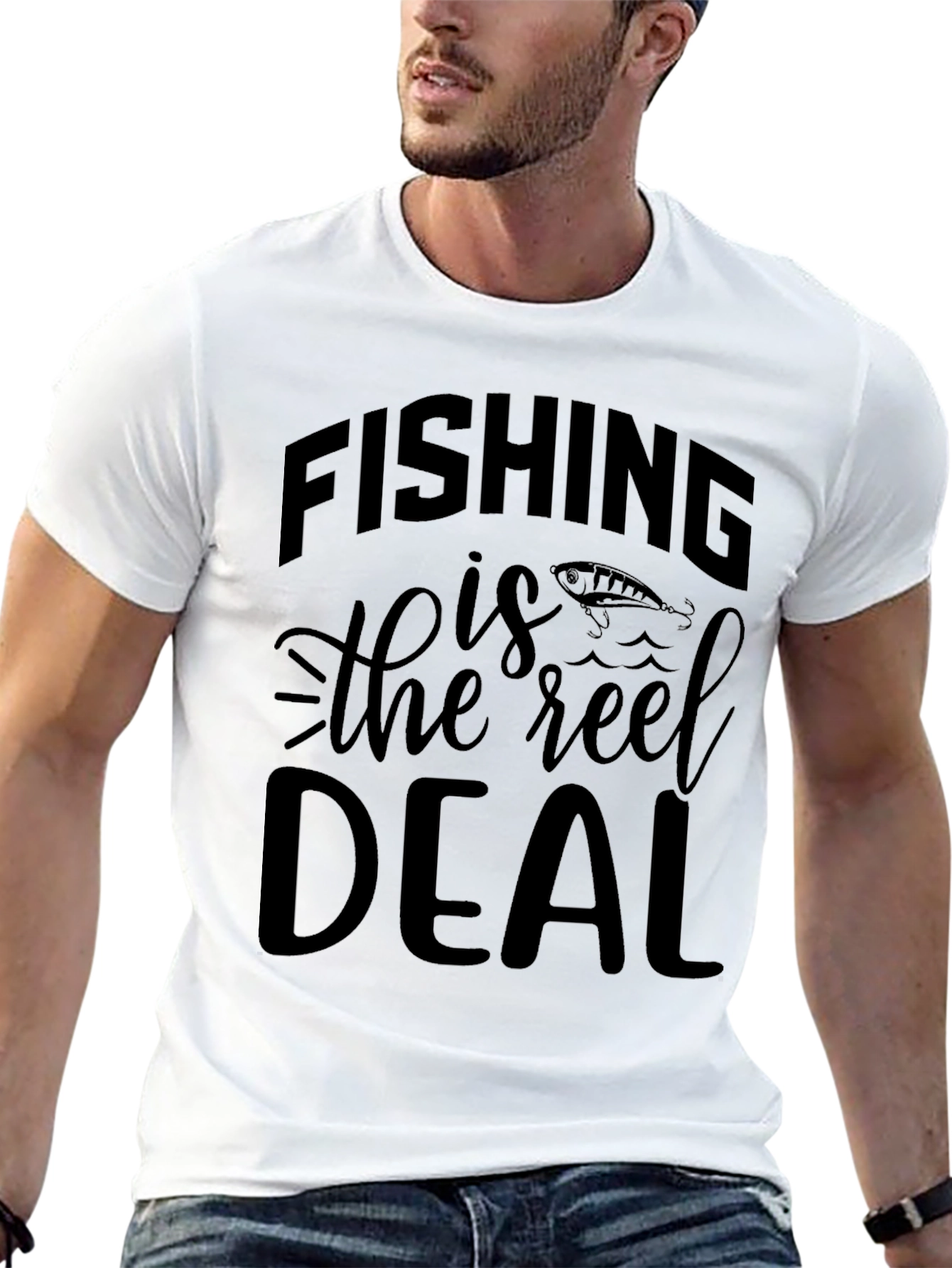 Fishing is the Reel Deal Graphic Tee