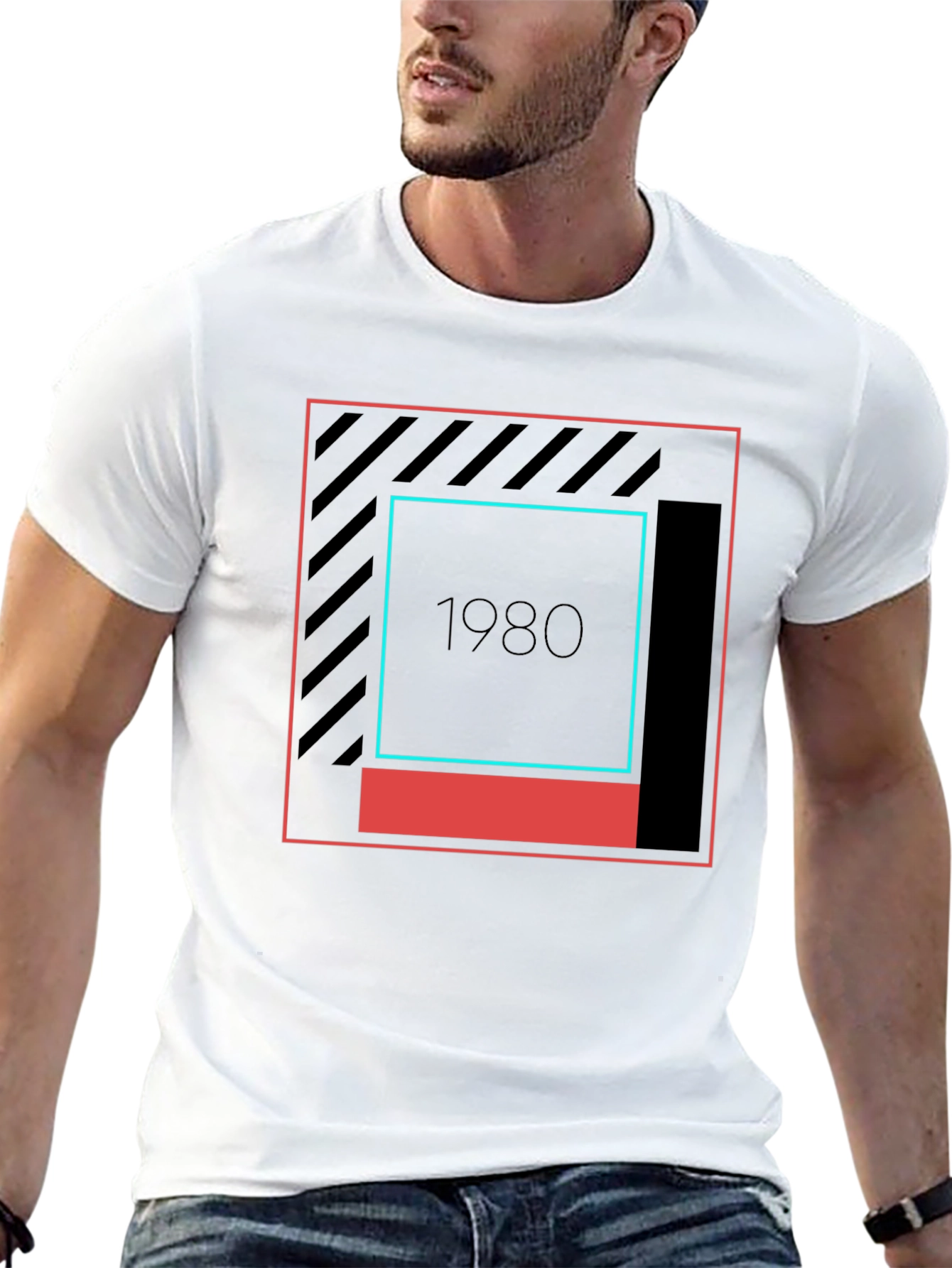 Retro 1980s Graphic Tee - Classic Style